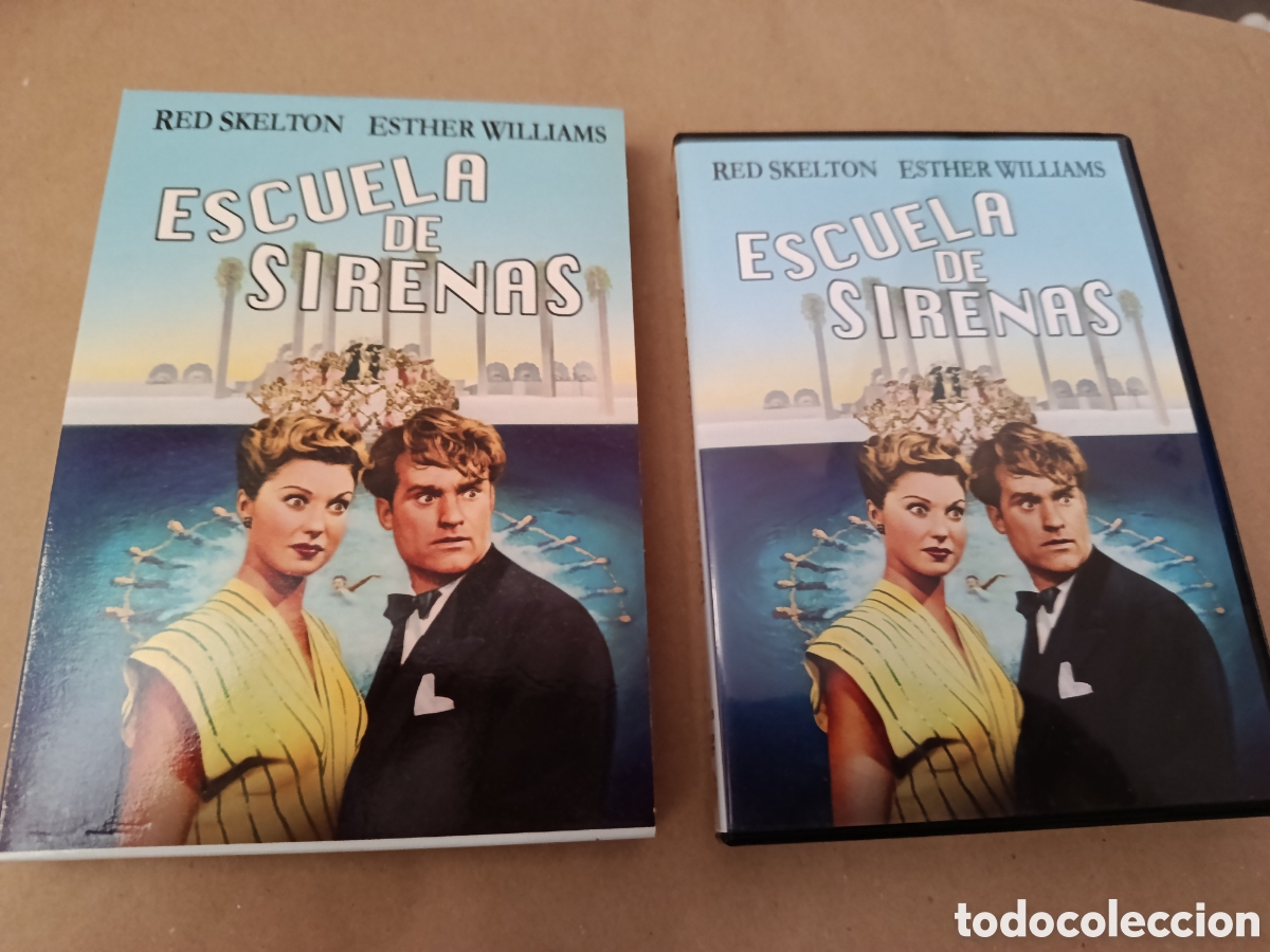 Cine: Dvd. Escuela de sirenas. Con Esther Williams.