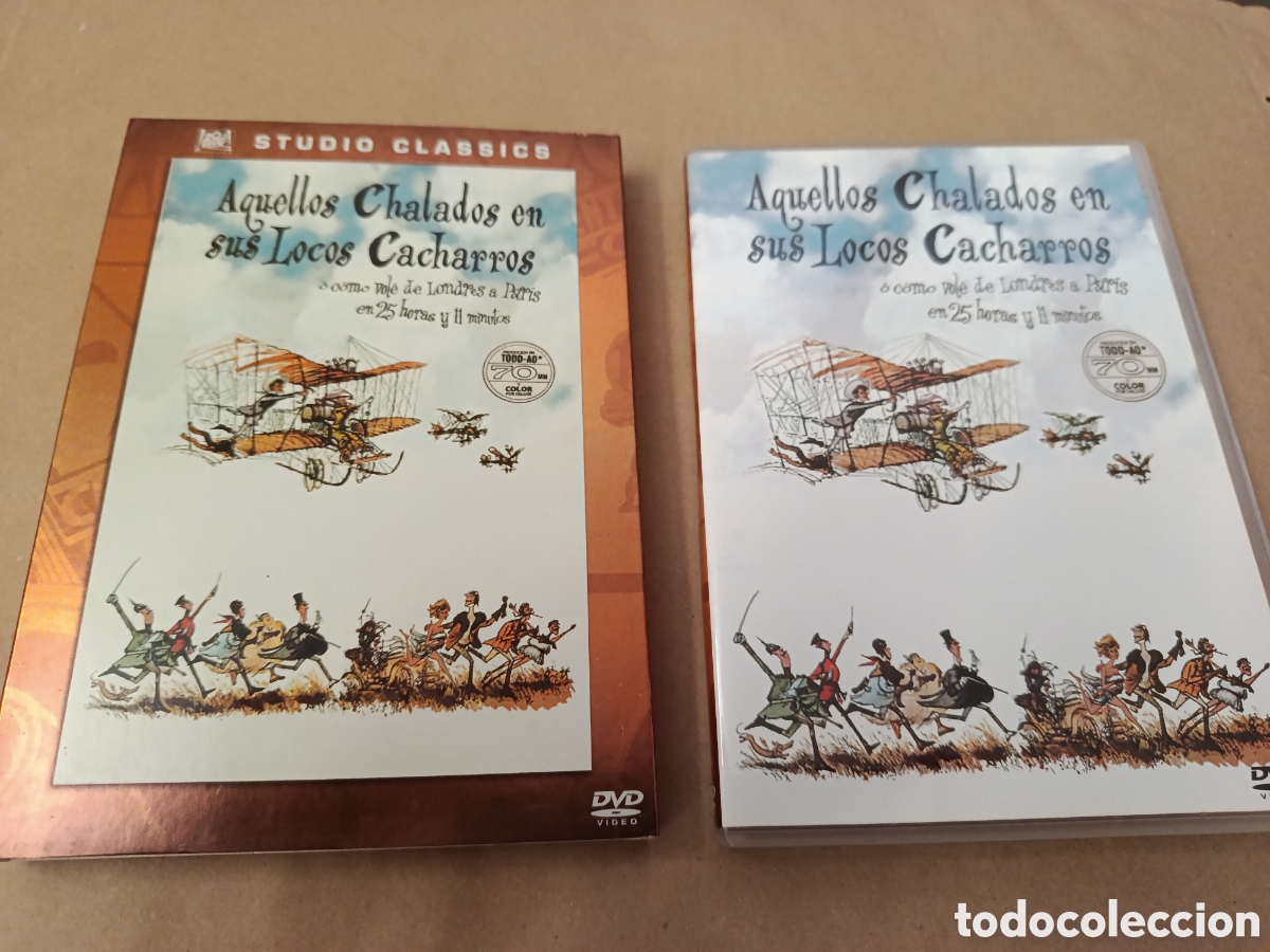Cine: Dvd. Aquellos chalados en sus locos cacharros.