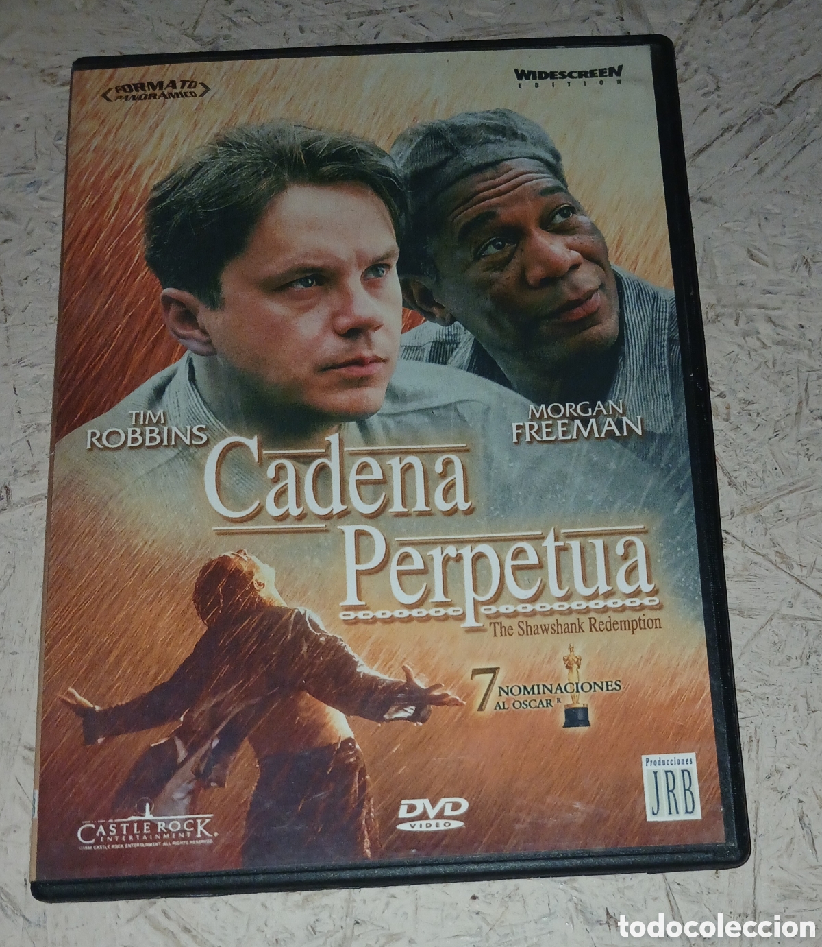 Cine: DVD Cadena Perpetua (1994) Tim Robbins, Morgan Freeman - Frank Darabont