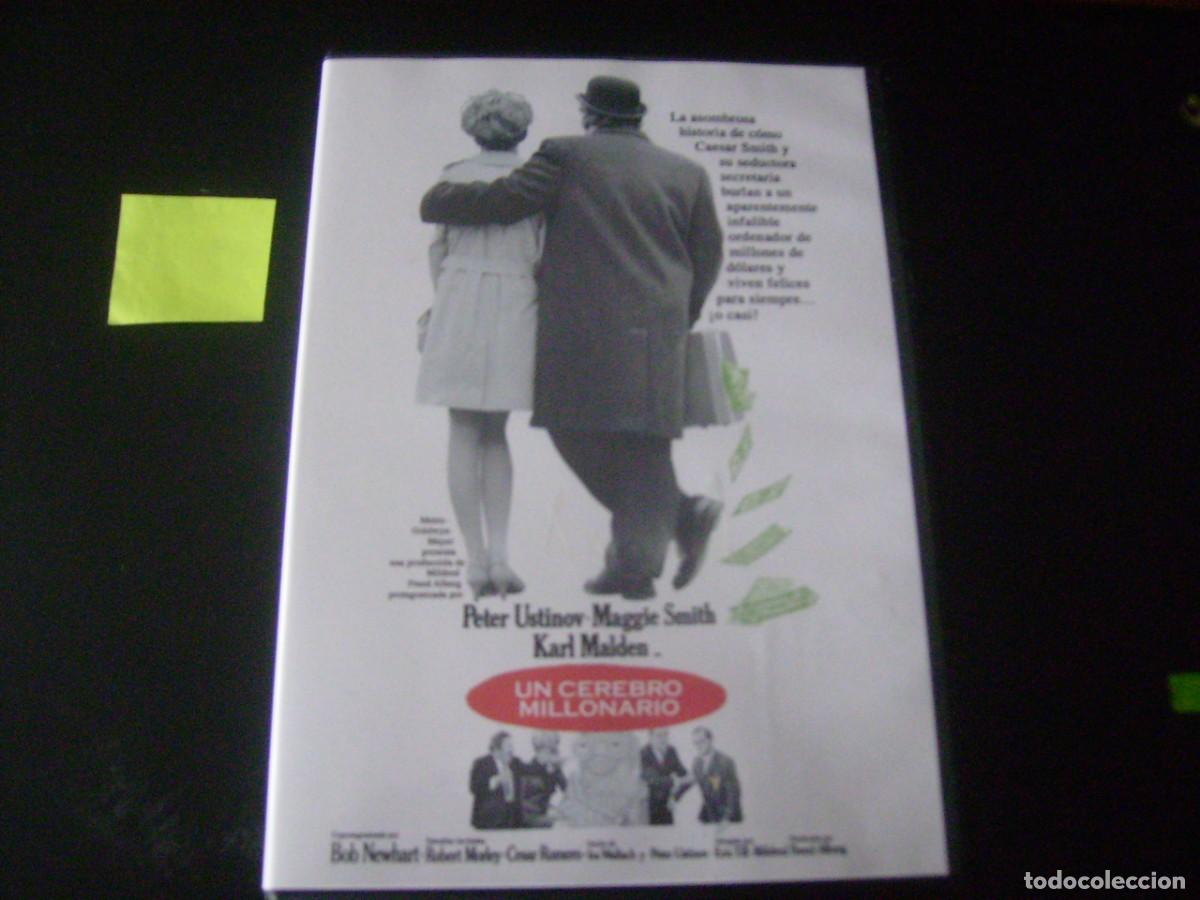 Cine: UN CEREBRO MILLONARIO - PETER USTINOV