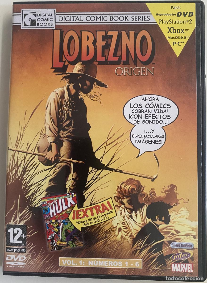 Cine: LOBEZNO - DIGITAL COMIC BOOK SERIES - VOL.1 DEL 1 AL 6 - 2 DISCOS DVD - MARVEL - VER FOTOS