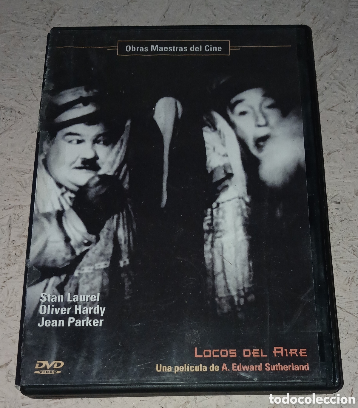 Cine: DVD LOCOS DEL AIRE - Stan Laurel y Oliver Hardy (El Gordo y el Flaco) - Obras Maestras del Cine