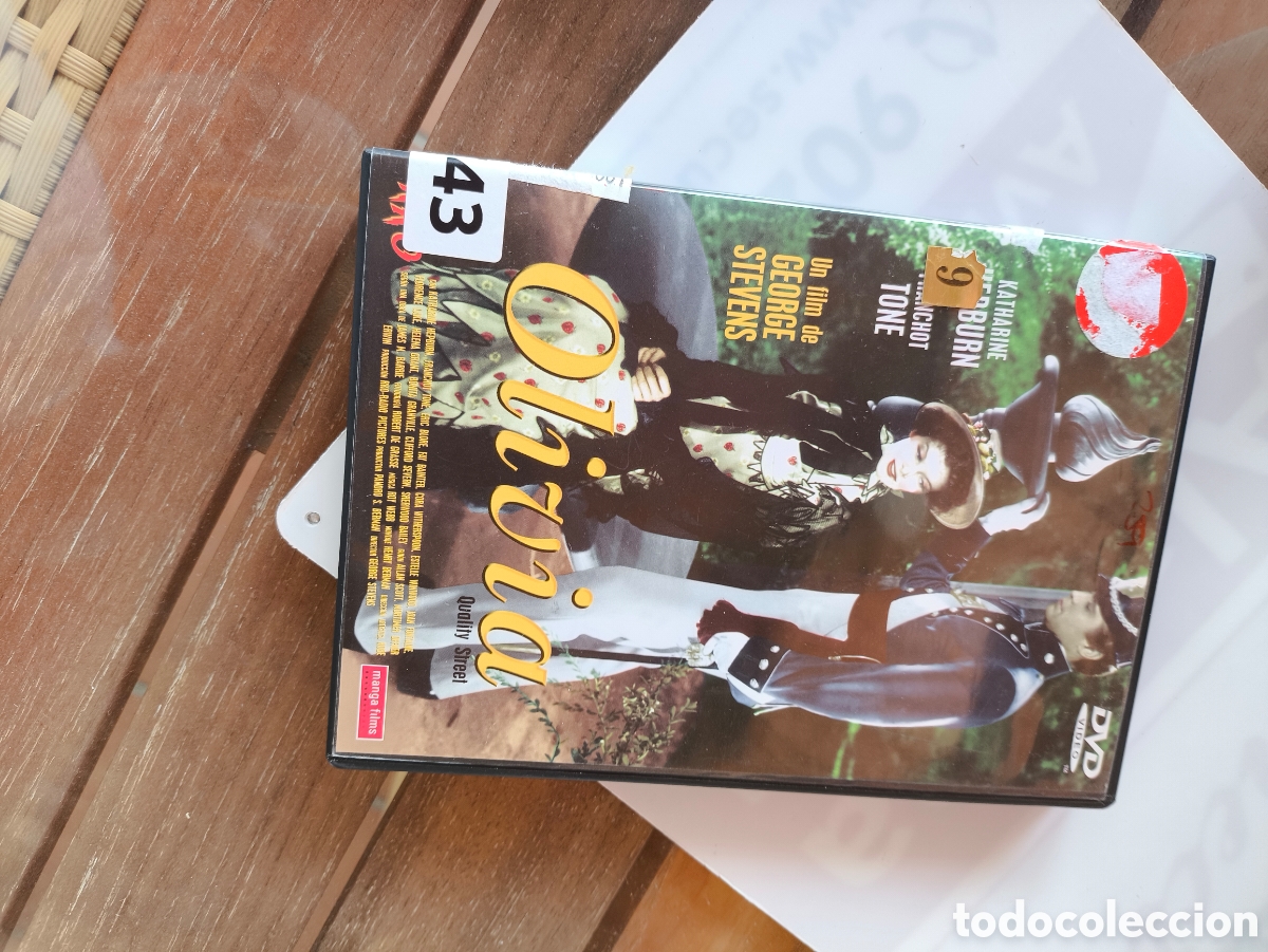 Cine: DVD de Olivia.lote.O.n.0743