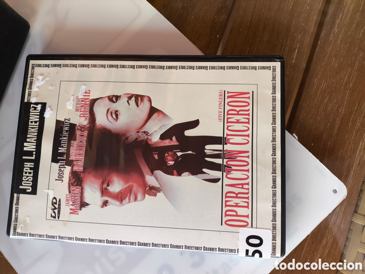 Cine: DVD de operaci&oacute;n cicerone lote O n 0750
