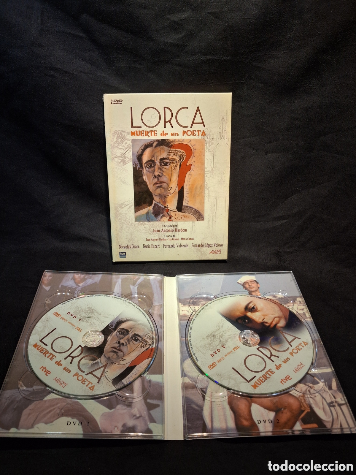 Cine: 2 DVD LORCA. MUERTE DE UN POETA. MUY BUEN ESTADO.