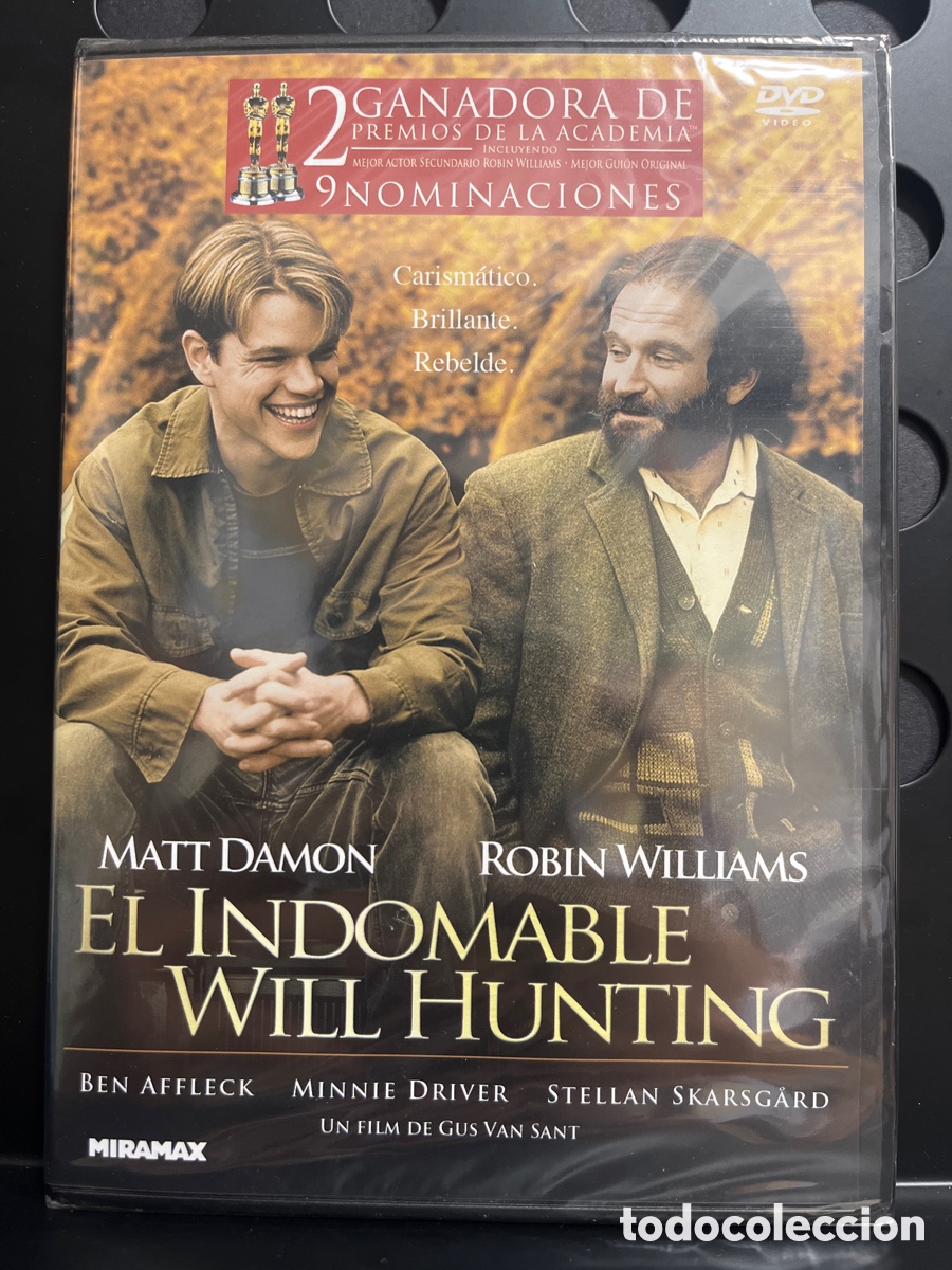 Cine: EL INDOMABLE WILL HUNTING de GUS VAN SANT 121&rsquo; DVD PRECINTADO ( 1997 )
