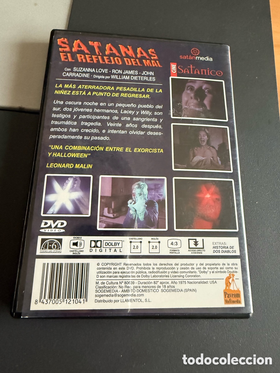 Cine: DVD. SATANAS EL REFLEJO DEL MAL - Foto 2