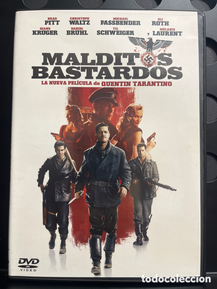 Cine: MALDITOS BASTARDOS de QUENTIN TARANTINO 146&rsquo; DVD ( 2009 )