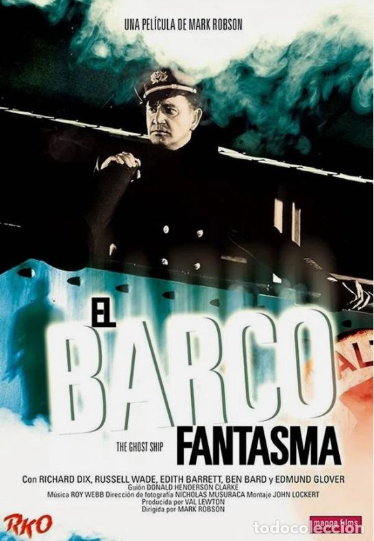 Cine: El Barco Fantasma DVD Como nuevo