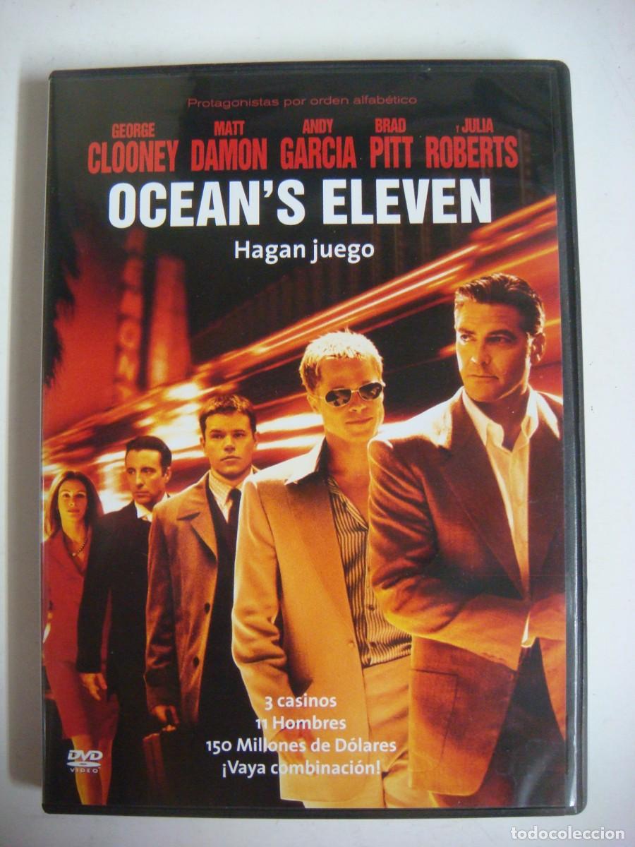Cine: D.V.D. DE OCEAN'S ELEVEN CON GEORGE CLOONEY-CAJ-N&ordm;-6
