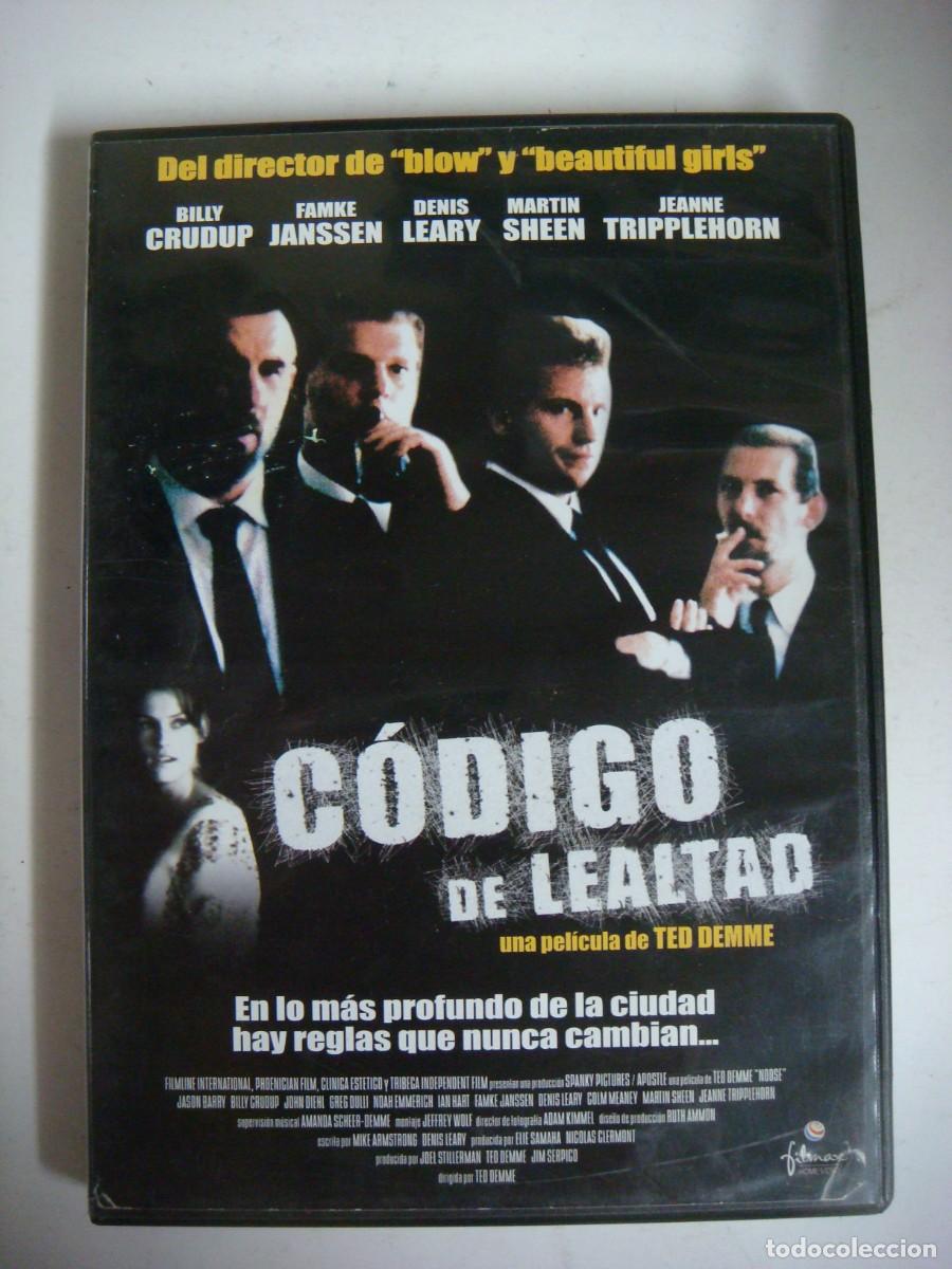 Cine: D.V.D. DE CODIGO DE LEALTAD CON BILLY CRUDUP-CAJ-N&ordm;-6
