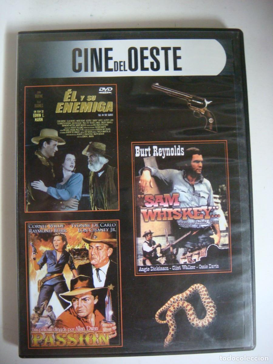 Cine: D.V.D. 3 X 1 EL Y SU ENEMIGA-PASSION Y SAM WHISKEY-CAJ-N&ordm;-6
