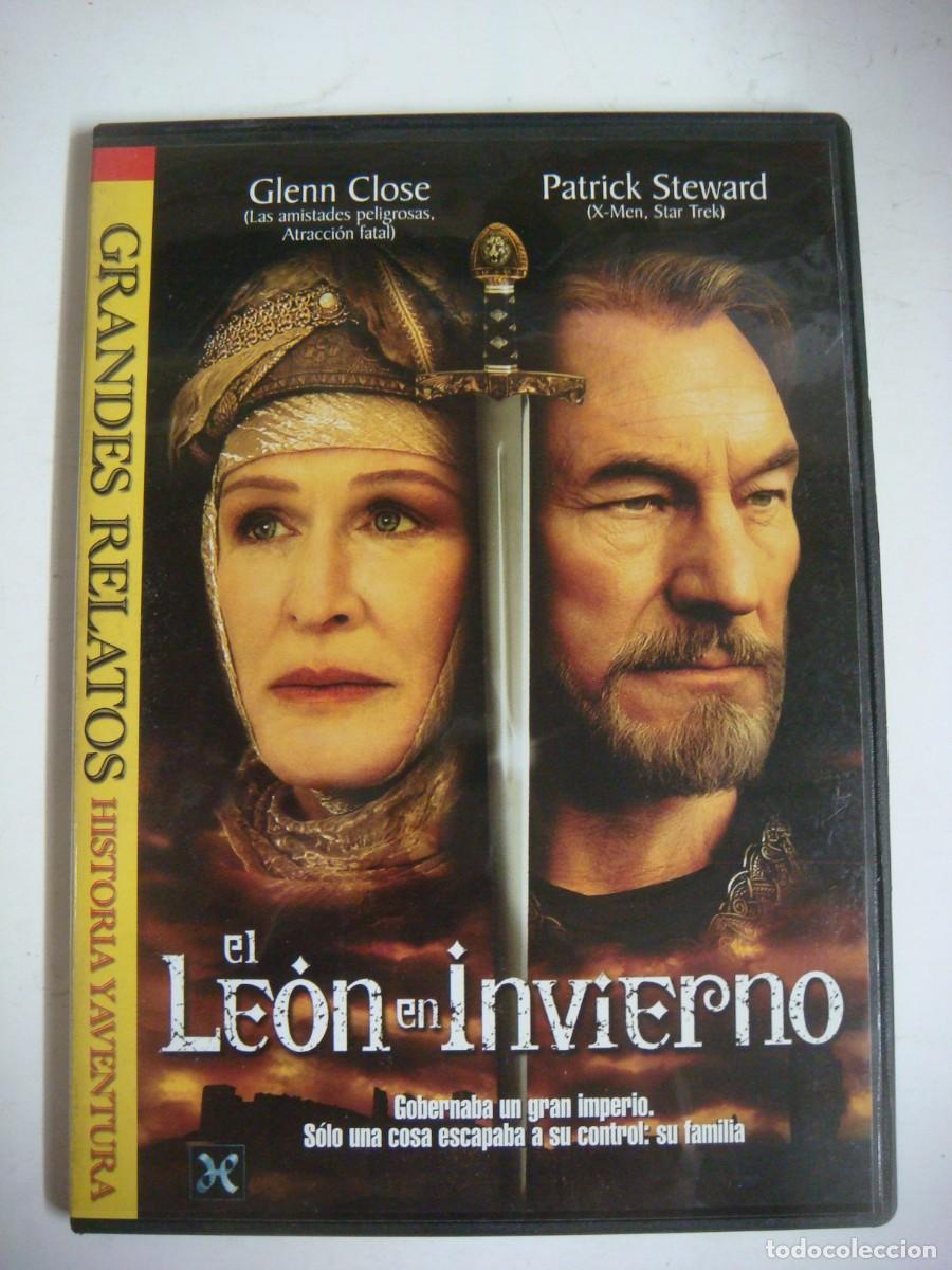 Cine: D.V.D. DE EL LEON DE INVIERNO CON GLENN CLOSED-CAJ-N&ordm;-6