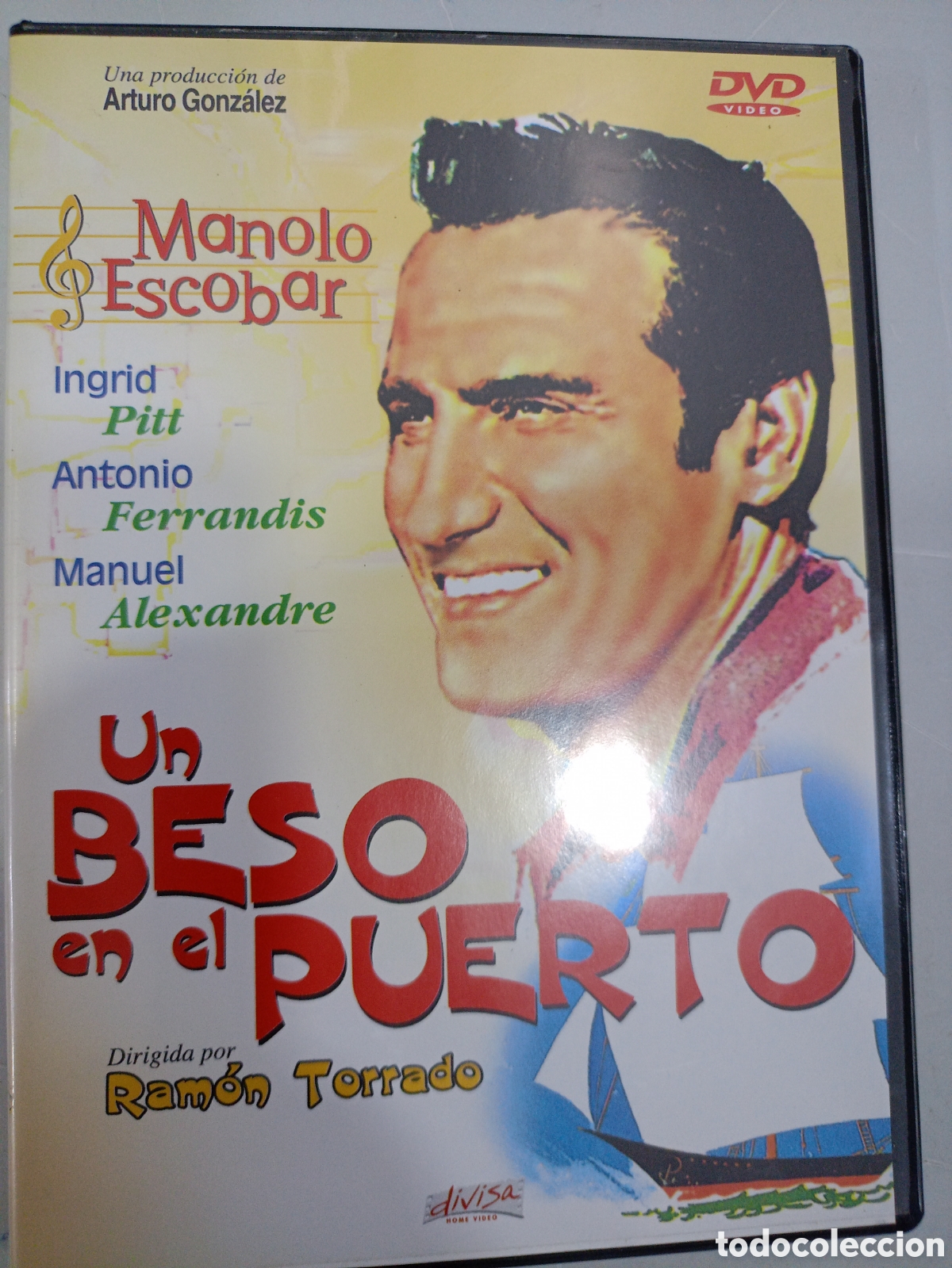 Cine: DVD un beso en el puerto -