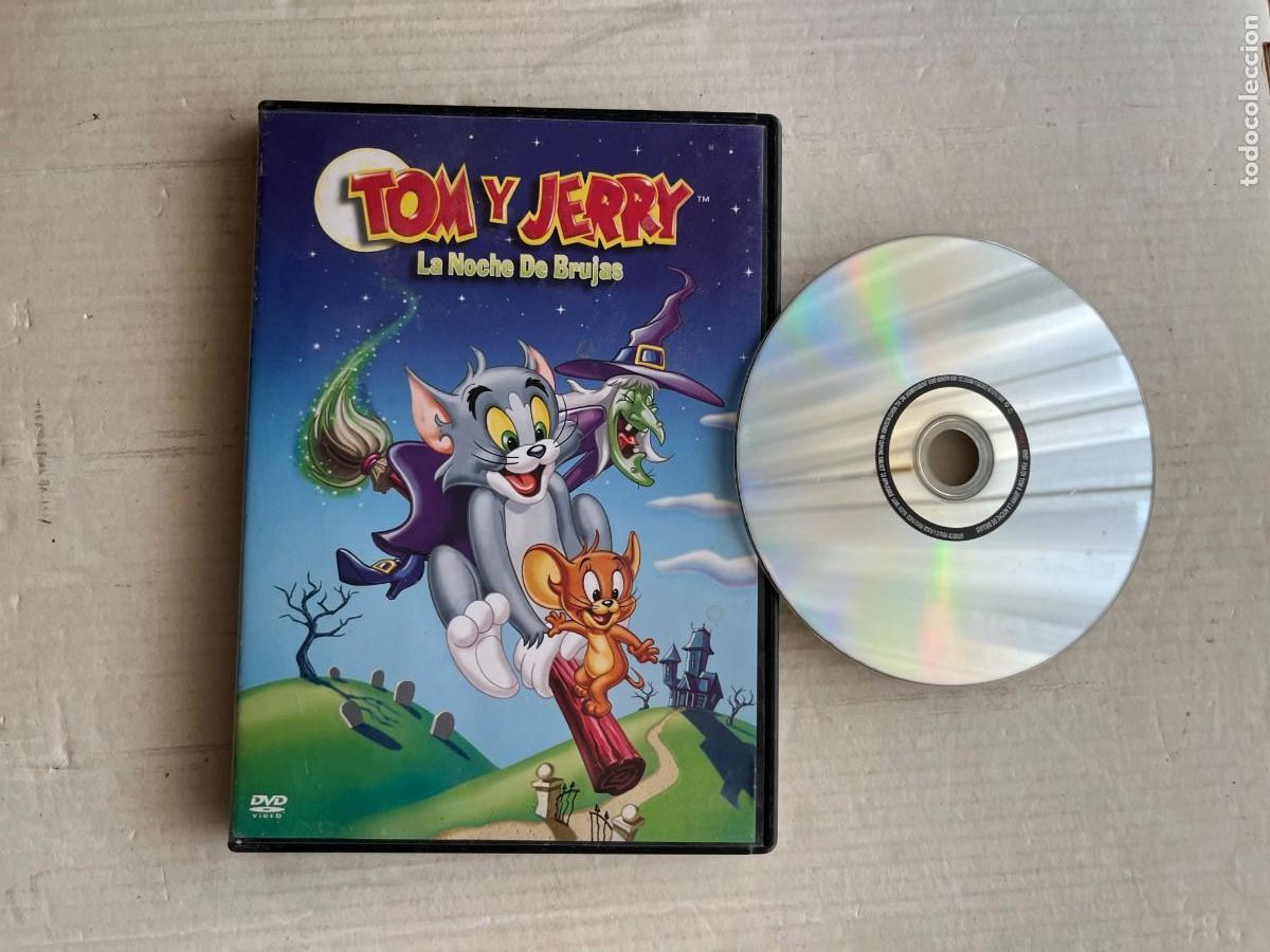 Cine: TOM Y JERRY LA NOCHE DE BRUJAS - PELICULA DVD KREATEN