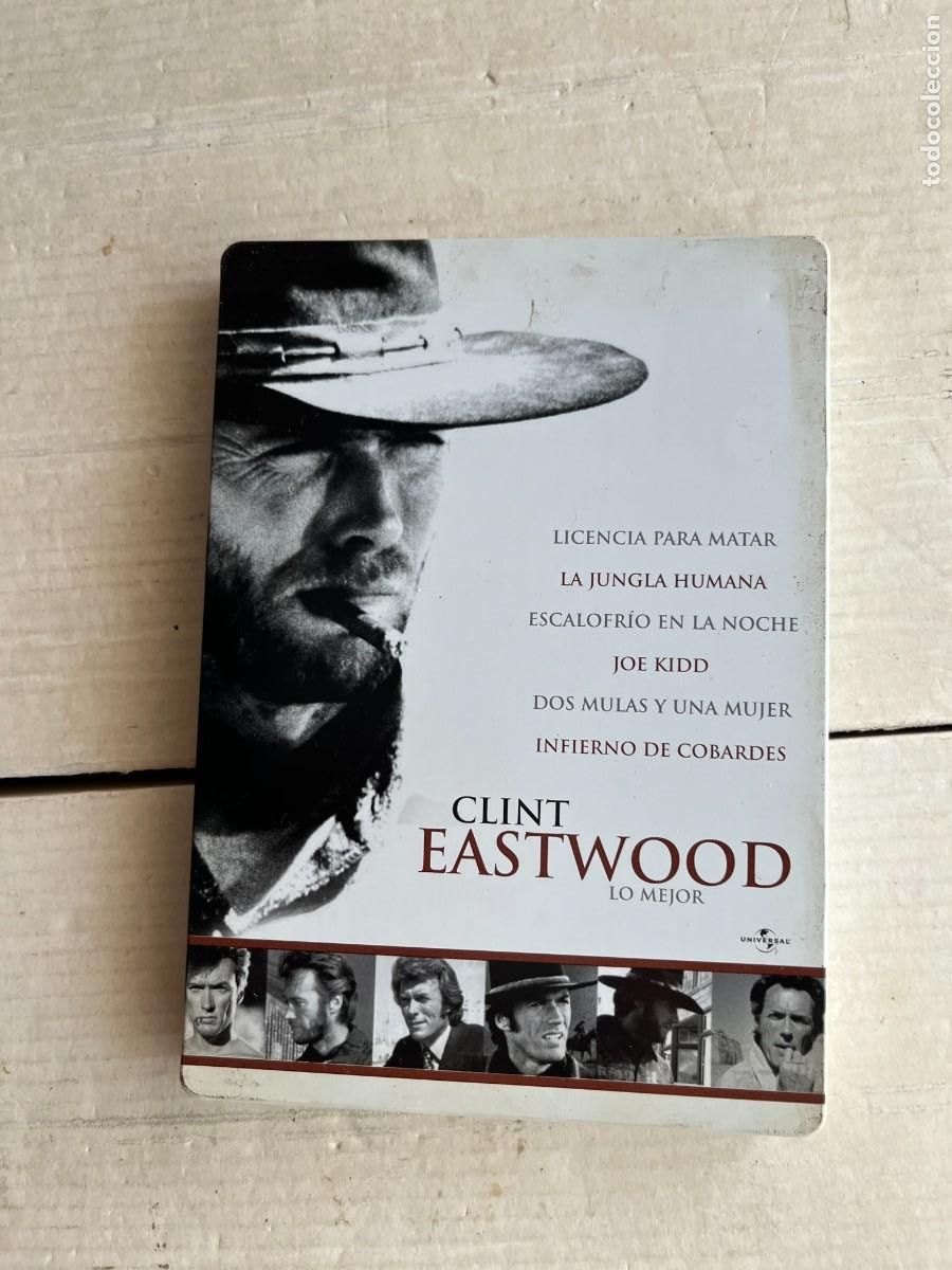 Cine: CLINT EASTWOOD LO MEJOR CAJA METALICA 6 DVDS - PELICULA DVD KREATEN