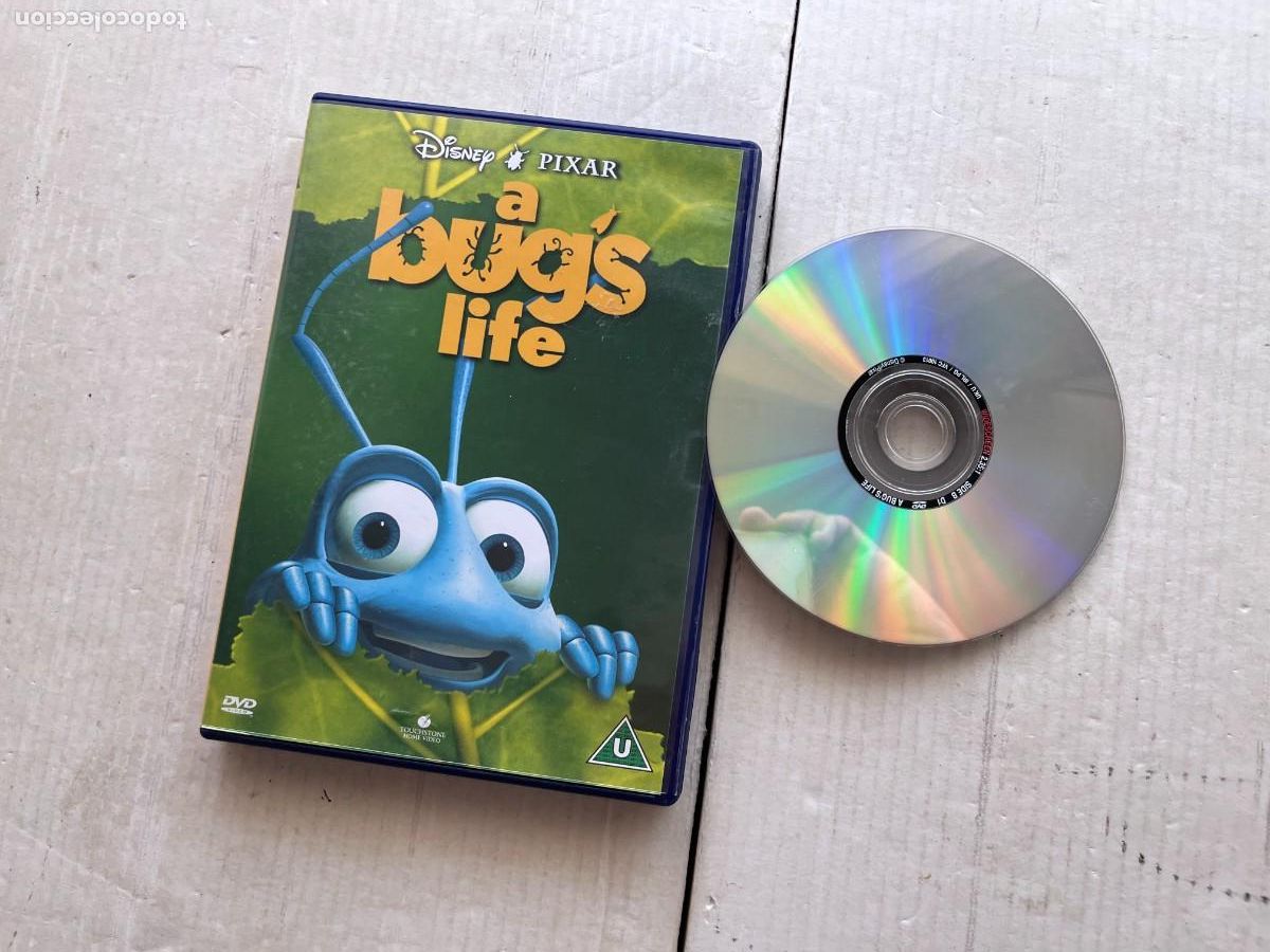 Cine: A BUGS LIFE - DISNEY PIXAR - INGLES - DVD PELICULA KREATEN