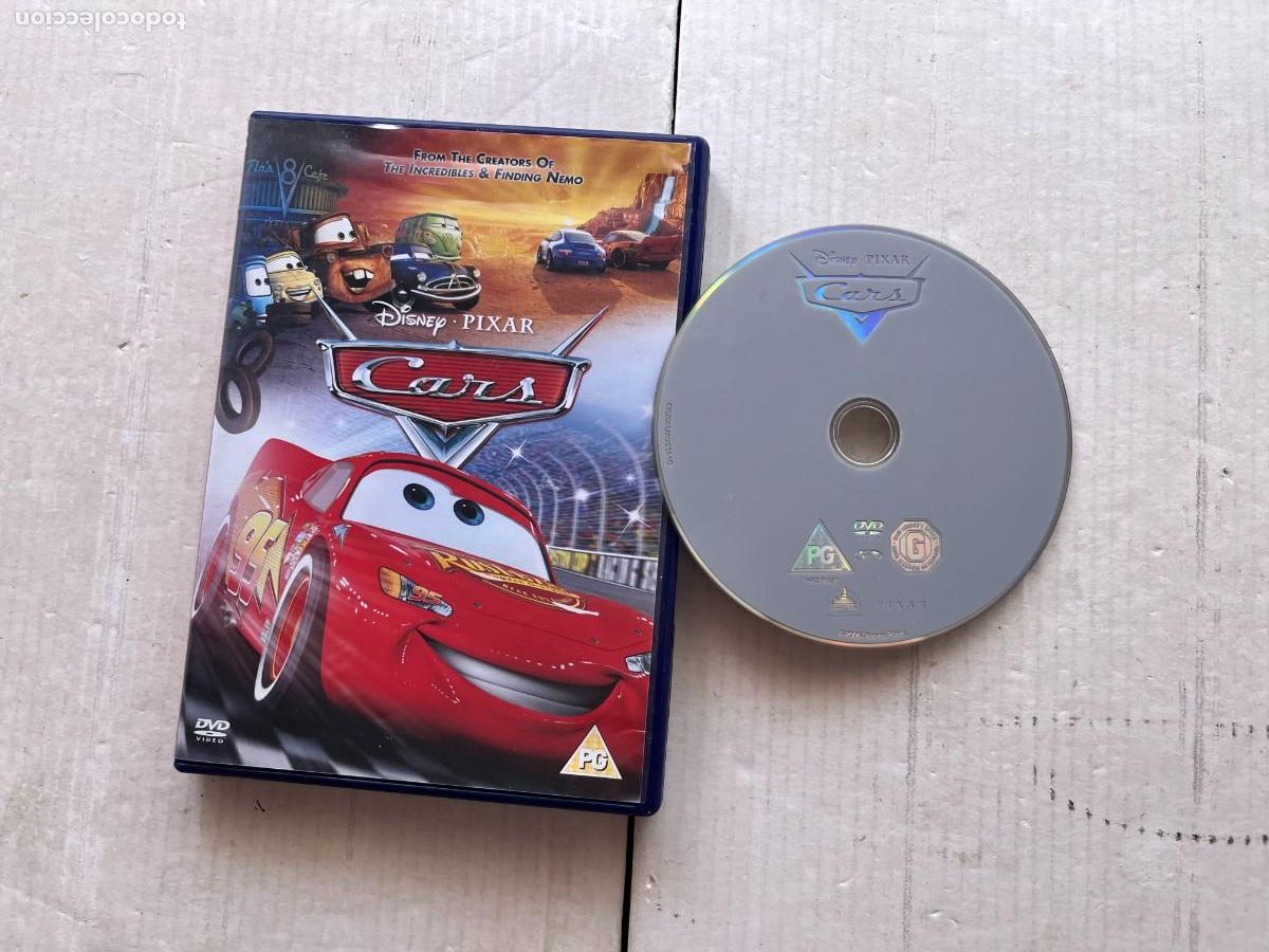 Cine: DISNEY CARS- DISNEY PIXAR - INGLES - DVD PELICULA KREATEN