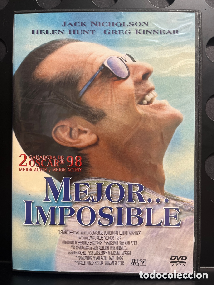 Cine: MEJOR IMPOSIBLE de JAMES L. BROOKS 133&rsquo; DVD ( 1997 )