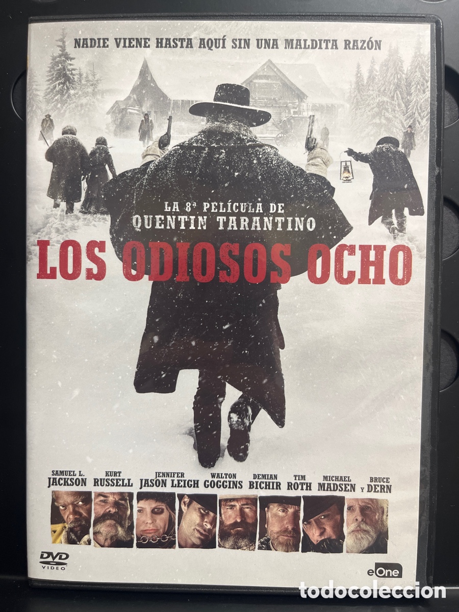 Cine: LOS ODIOSOS OCHO de QUENTIN TARANTINO 168&rsquo; DVD EXTRAS ( 2015 )