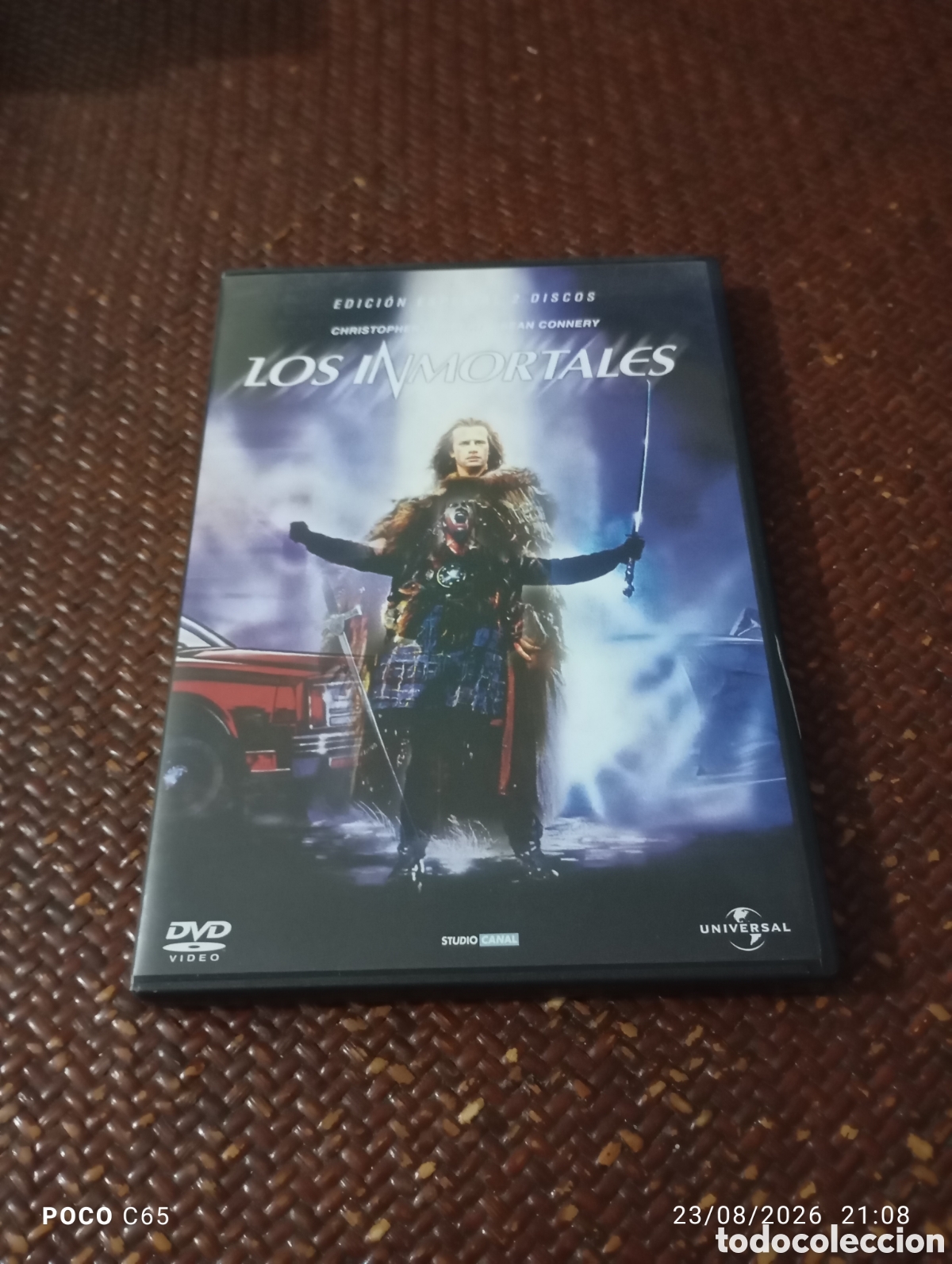Cine: Los inmortales 2 DVD como nuevo