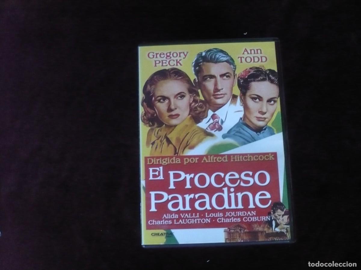 Cine: el proceso paradine - de alfred hichcock con gregory peck - dvd como nuevo