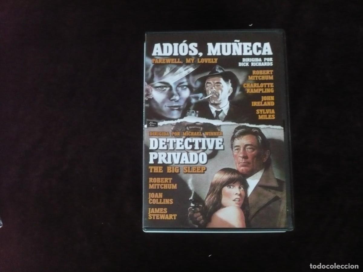 Cine: adios mu&ntilde;eca mas detective privado - con robert mitchum - dvd como nuevo