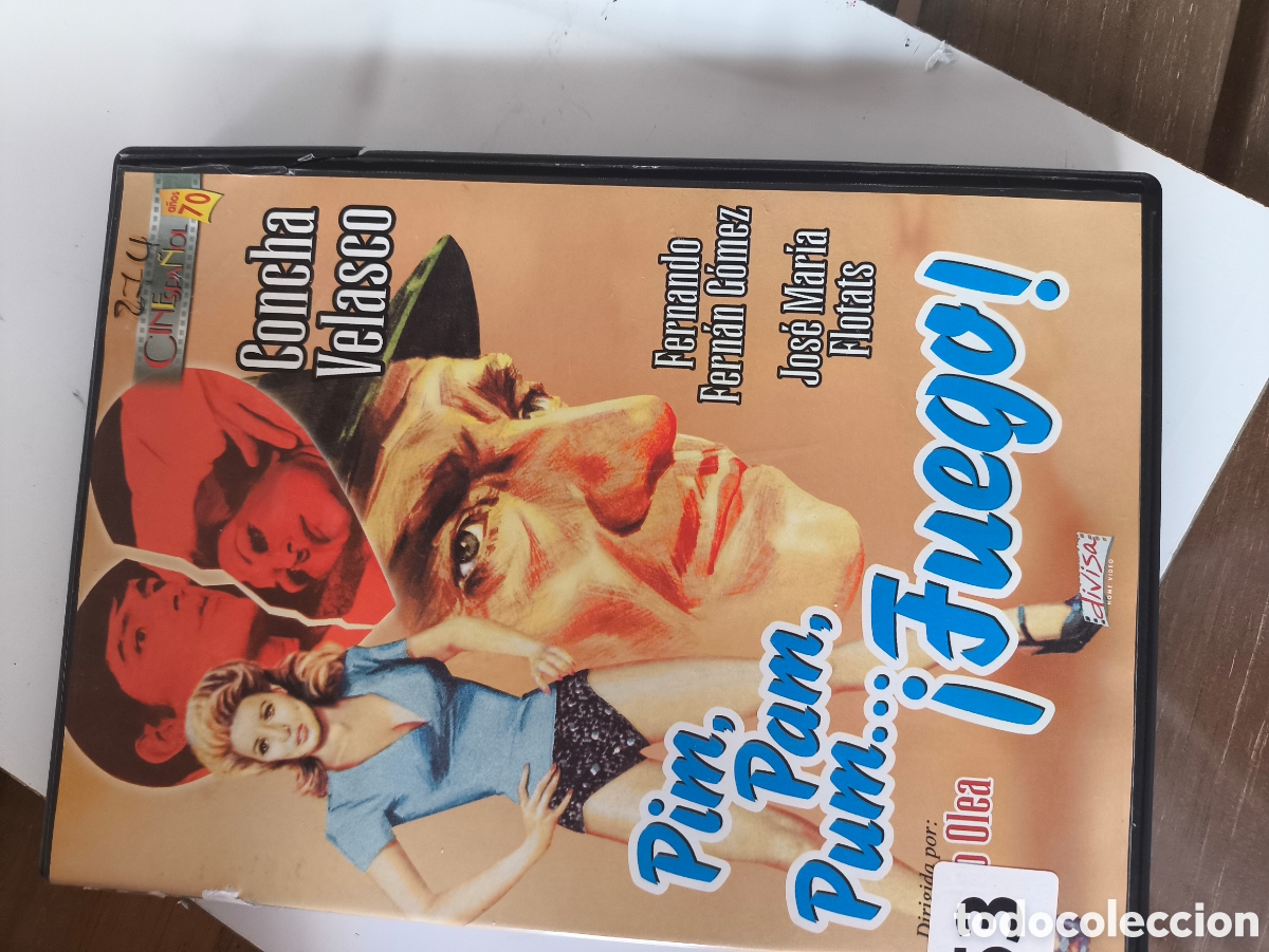 Cine: DVD de pimpampum fuego.lote.P.n.0763