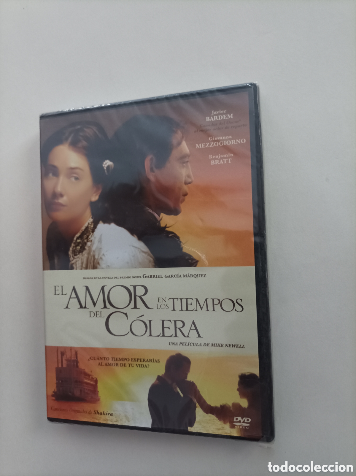 Cine: El amor en los tiempos de c&oacute;lera. DVD. Nuevo. Precintado