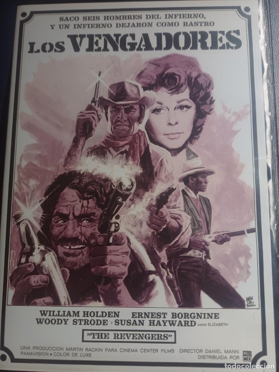 Cine: Los vengadores. William Holden, Susan Hayward, Woody Strode, Ernest Borgnine, Roger Hanin