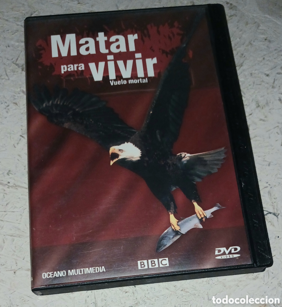 Cine: DVD Matar para Vivir: Vuelo Mortal - Documental Naturaleza BBC / Oc&eacute;ano Multimedia - Aves Rapaces
