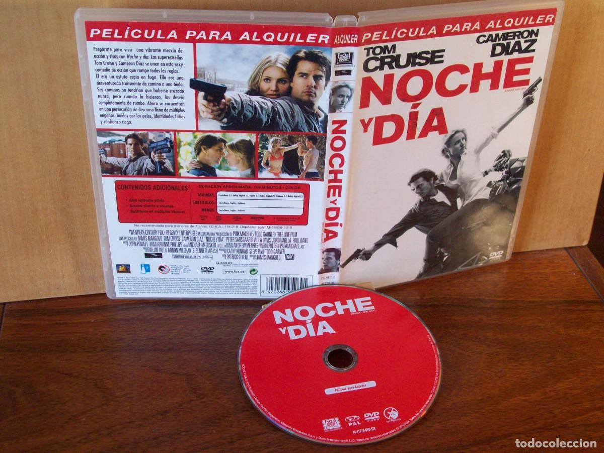 Cine: NOCHE Y DIA - TOM CRUISE - CAMERON DIAZ - DVD EDICION ALQUILER