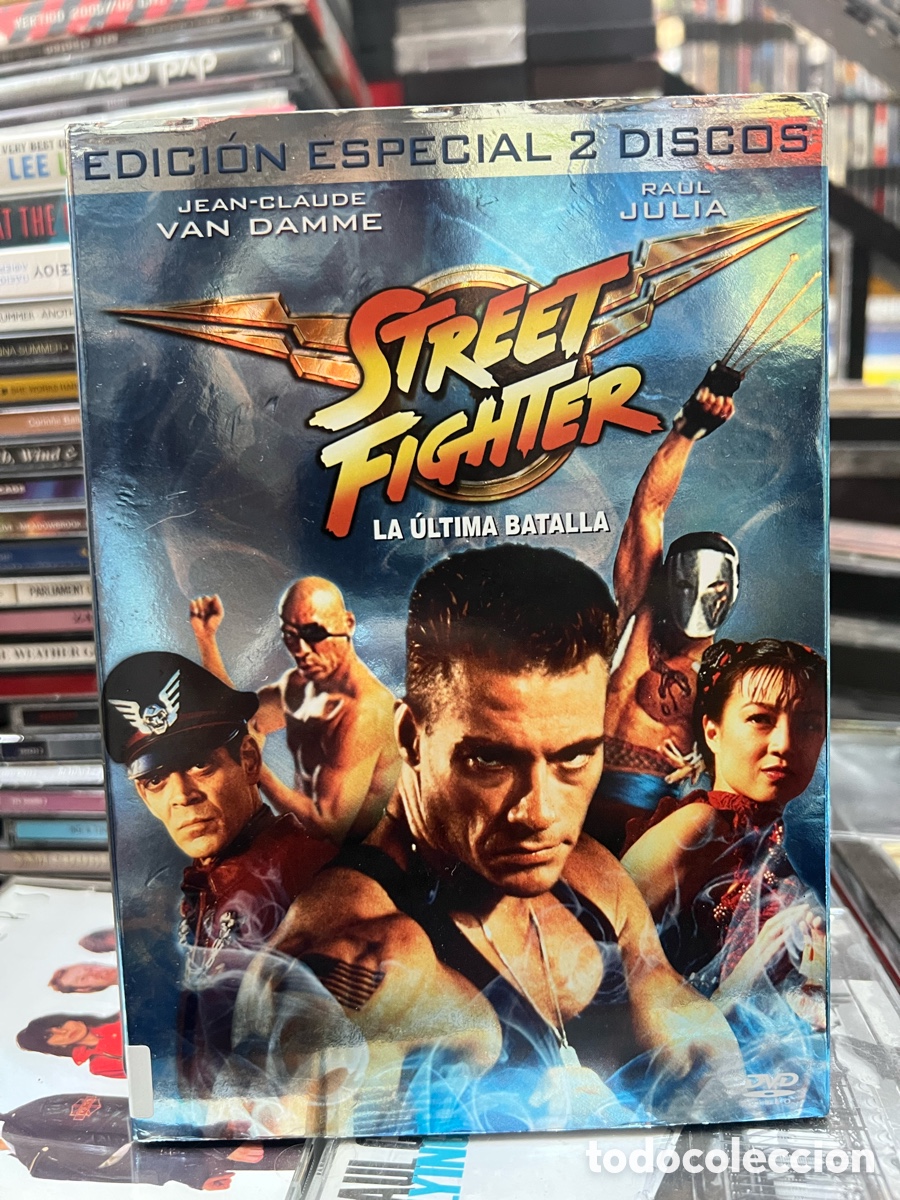 Cine: Street fighter La &uacute;ltima batalla Van Damme Edici&oacute;n especial 2 discos