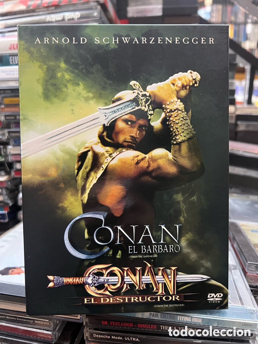 Cine: Arnold Schwarzanegger Conan El b&aacute;rbaro El destructor