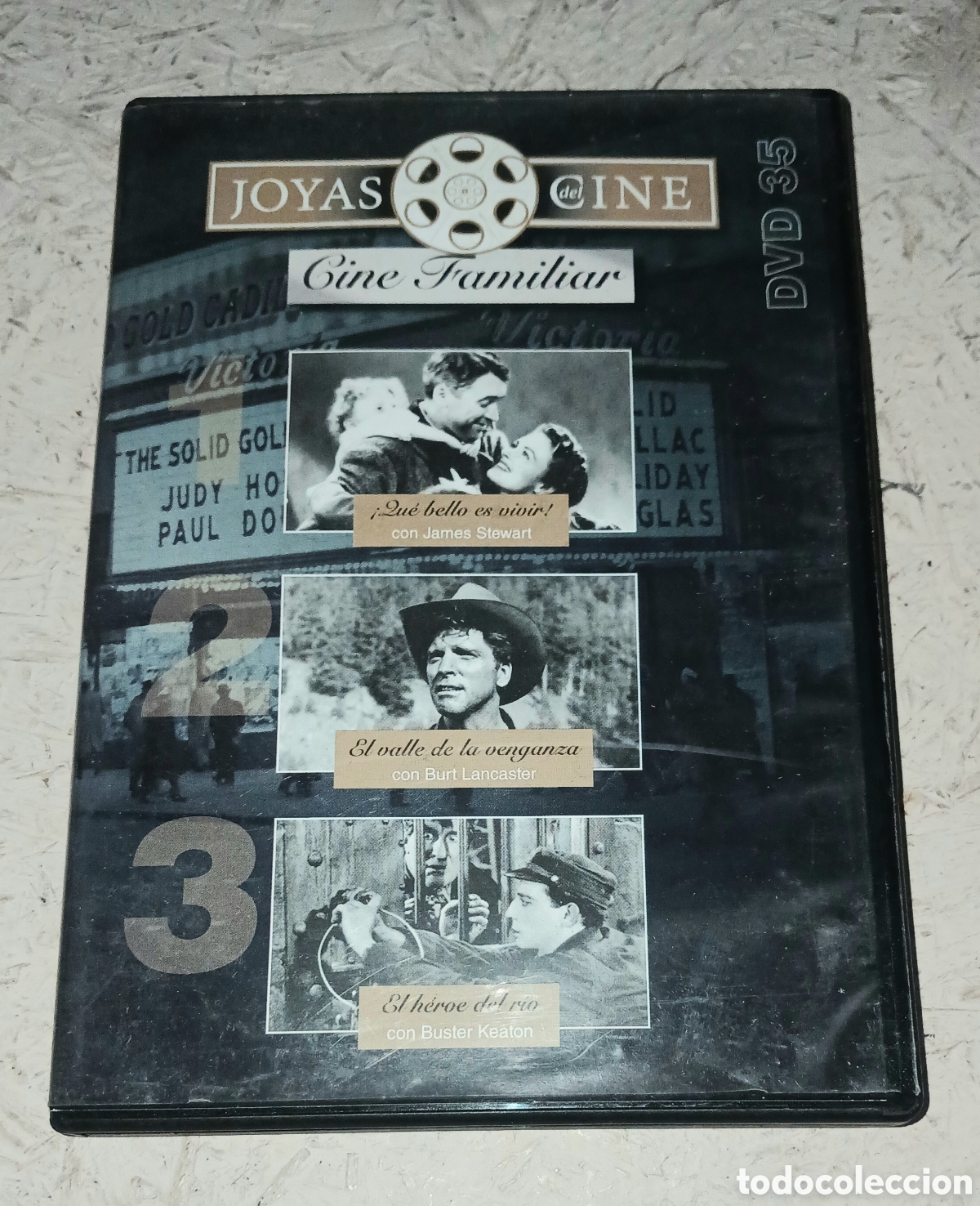 Cine: DVD Joyas del Cine Familiar Vol. 35 &iexcl;Qu&eacute; Bello es Vivir! El Valle de la Venganza El H&eacute;roe del rio