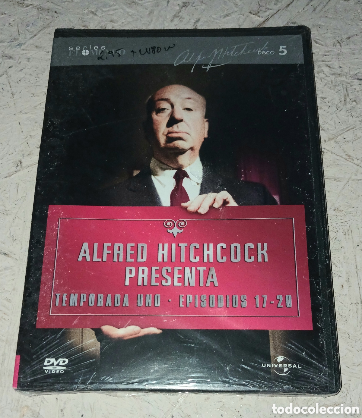 Cine: DVD Alfred Hitchcock Precintado. Temporada Uno Episodios 17-20 - Disco 5 Series El Mundo Universal