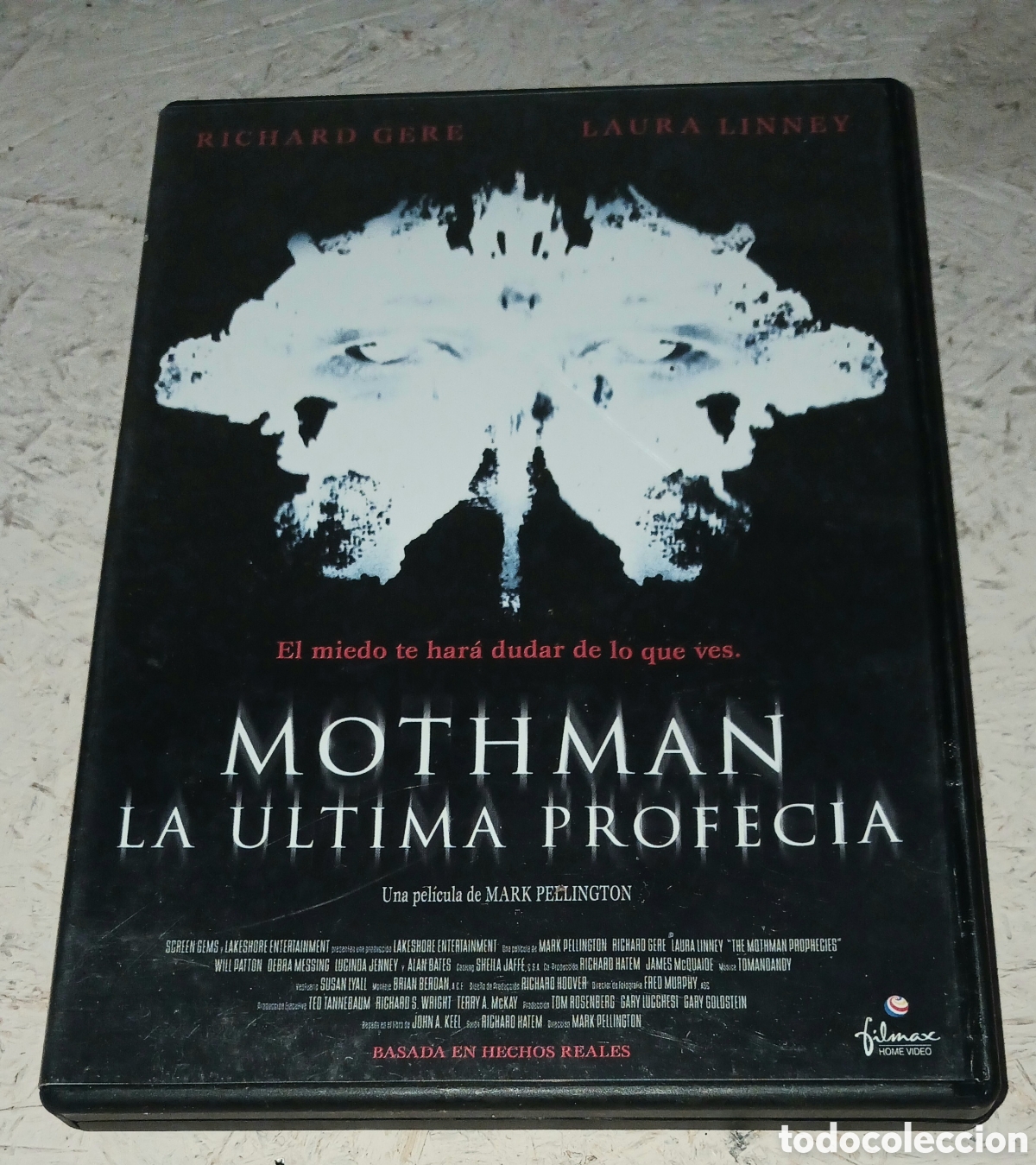 Cine: DVD Mothman: La &Uacute;ltima Profec&iacute;a - Richard Gere, Laura Linney - Thriller Filmax