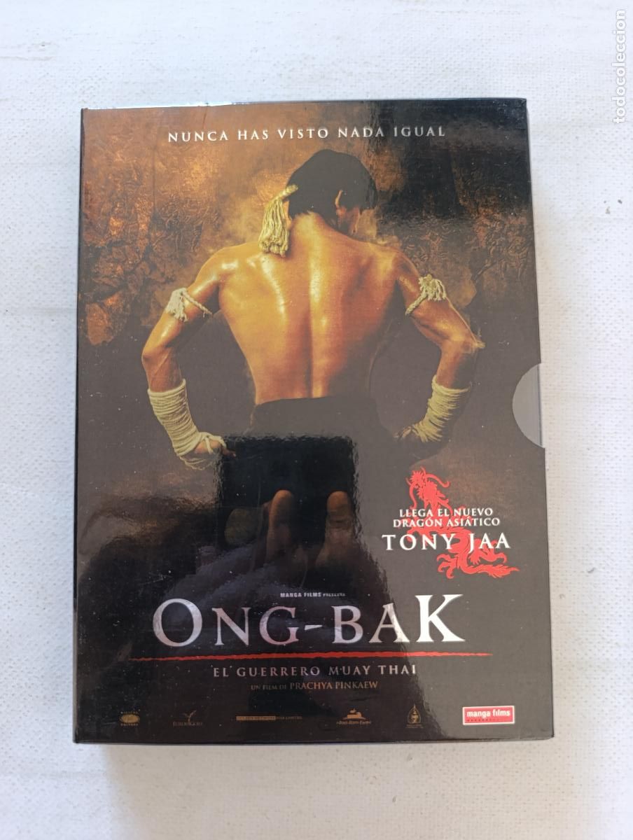 Cine: DVD ONG-BAK - EL GUERRERO MUAY THAI - EDICION 2 DISCOS - TONY JAA (214)