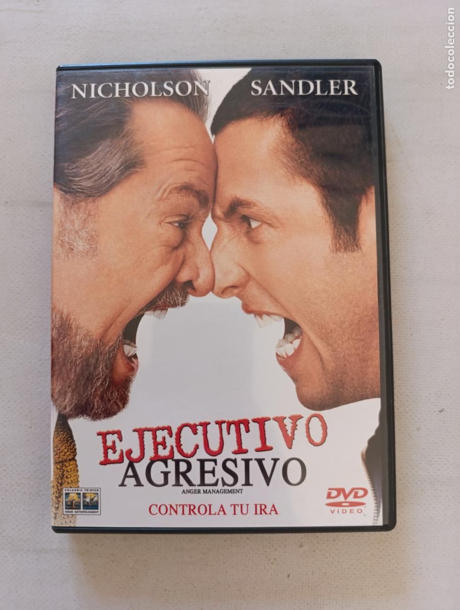 Cine: DVD EJECUTIVO AGRESIVO - JACK NICHOLSON, ADAM SANDLER (214)