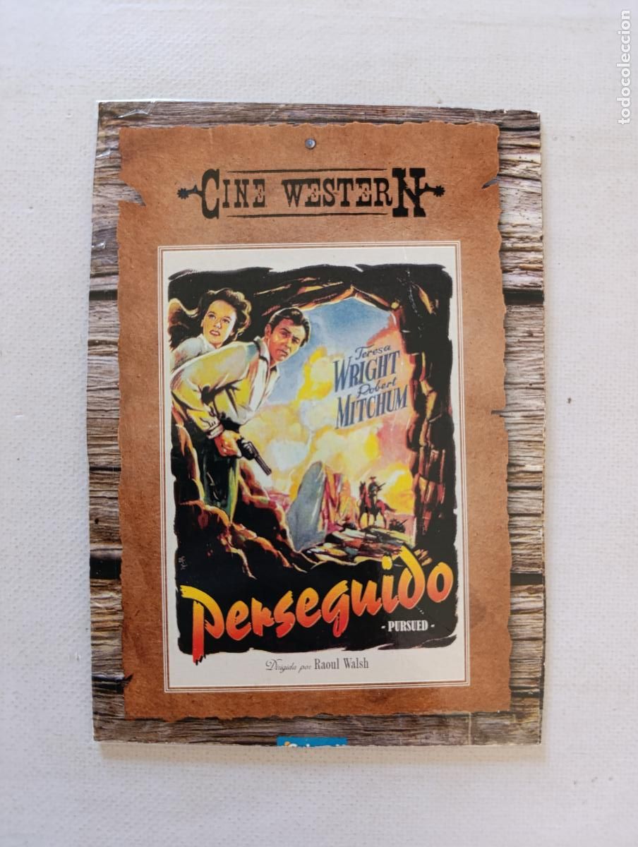 Cine: DVD PERSEGUIDO - ROBERT MITCHUM - FUNDA FINA CARTON (214)