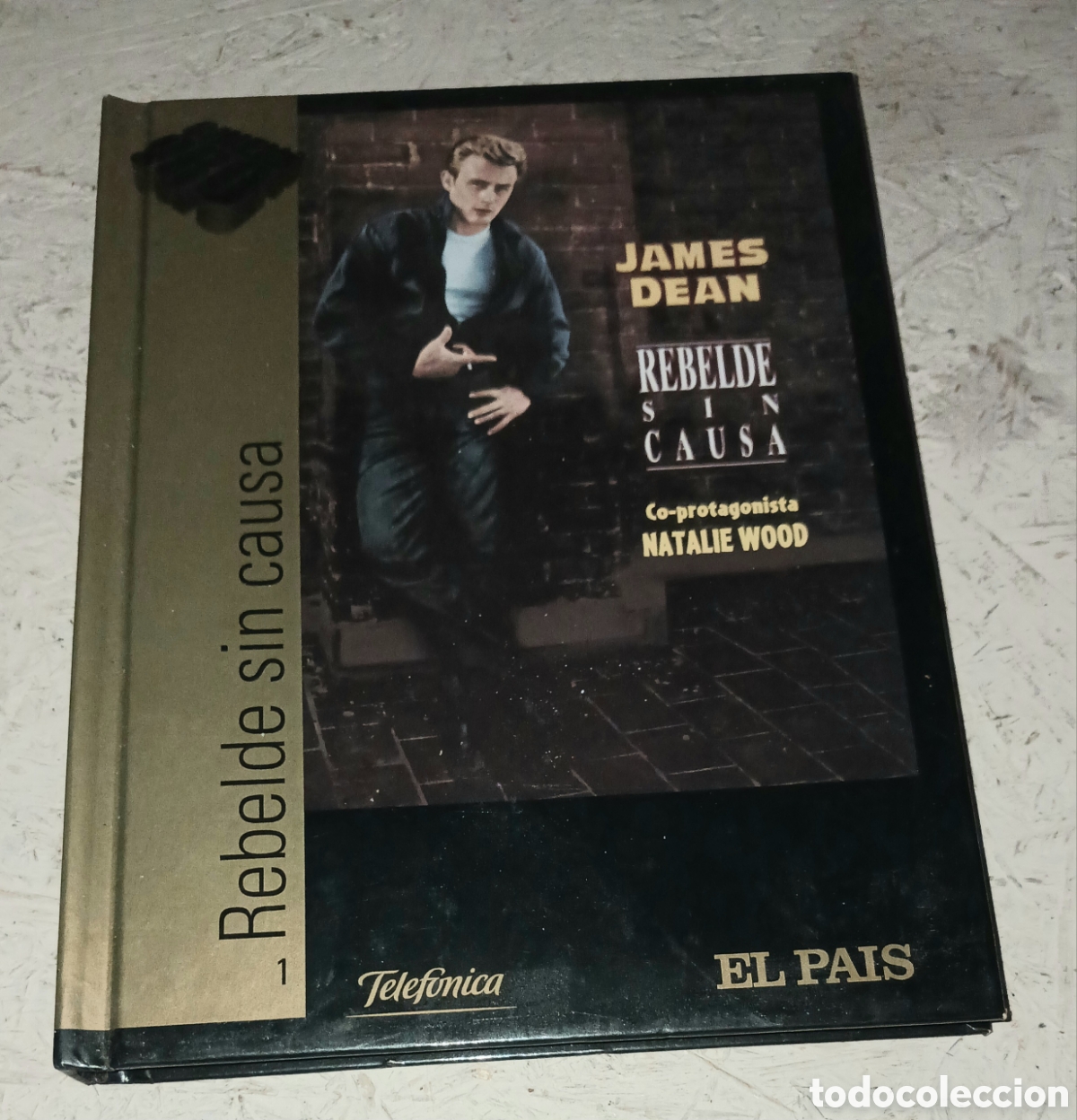 Cine: DVD Libro Rebelde sin Causa N&ordm; 1 - James Dean, Natalie Wood - Cine de Colecci&oacute;n El Pa&iacute;s