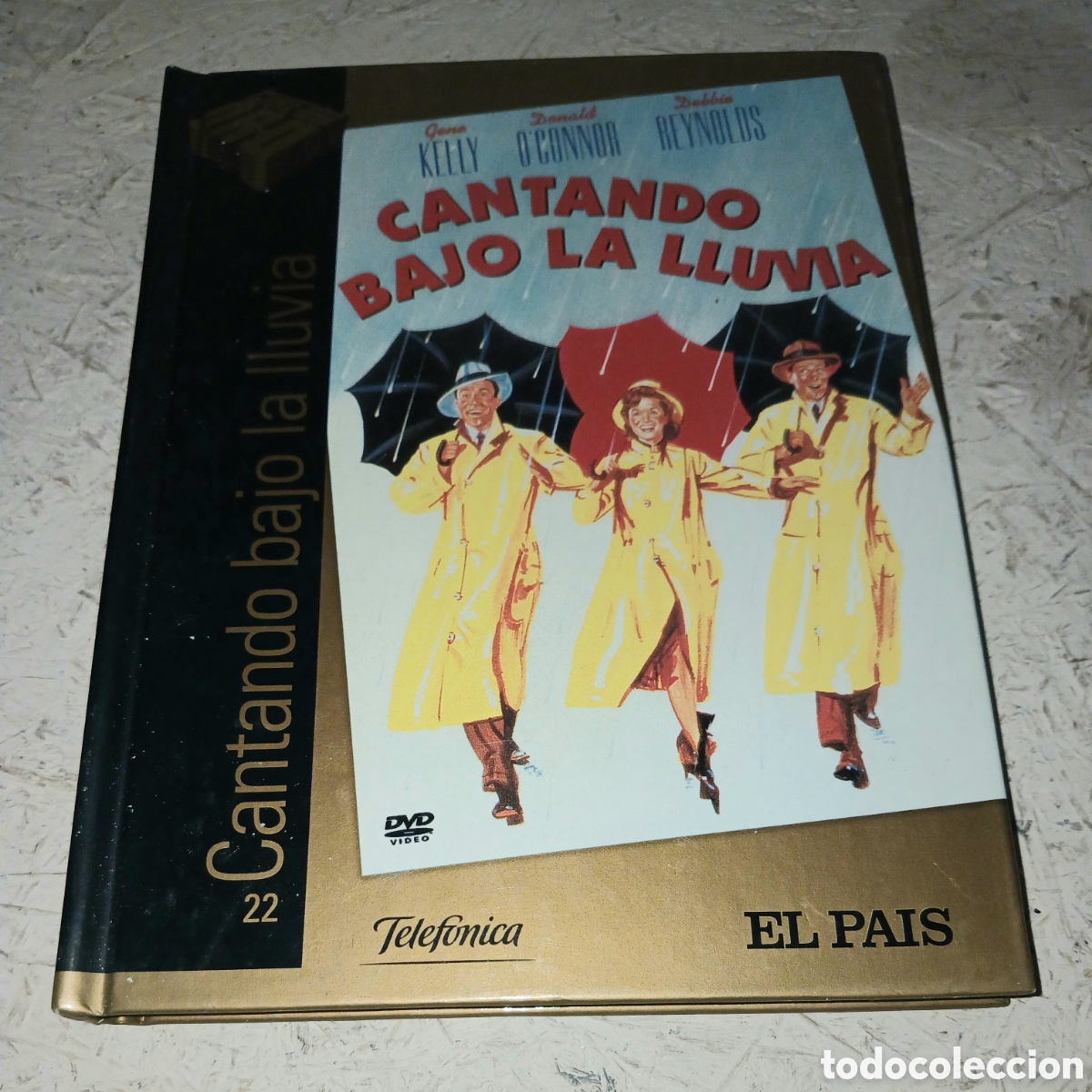 Cine: DVD Libro Cantando Bajo la Lluvia N&ordm; 22 - Gene Kelly, Debbie Reynolds - Cine de Colecci&oacute;n El Pa&iacute;s