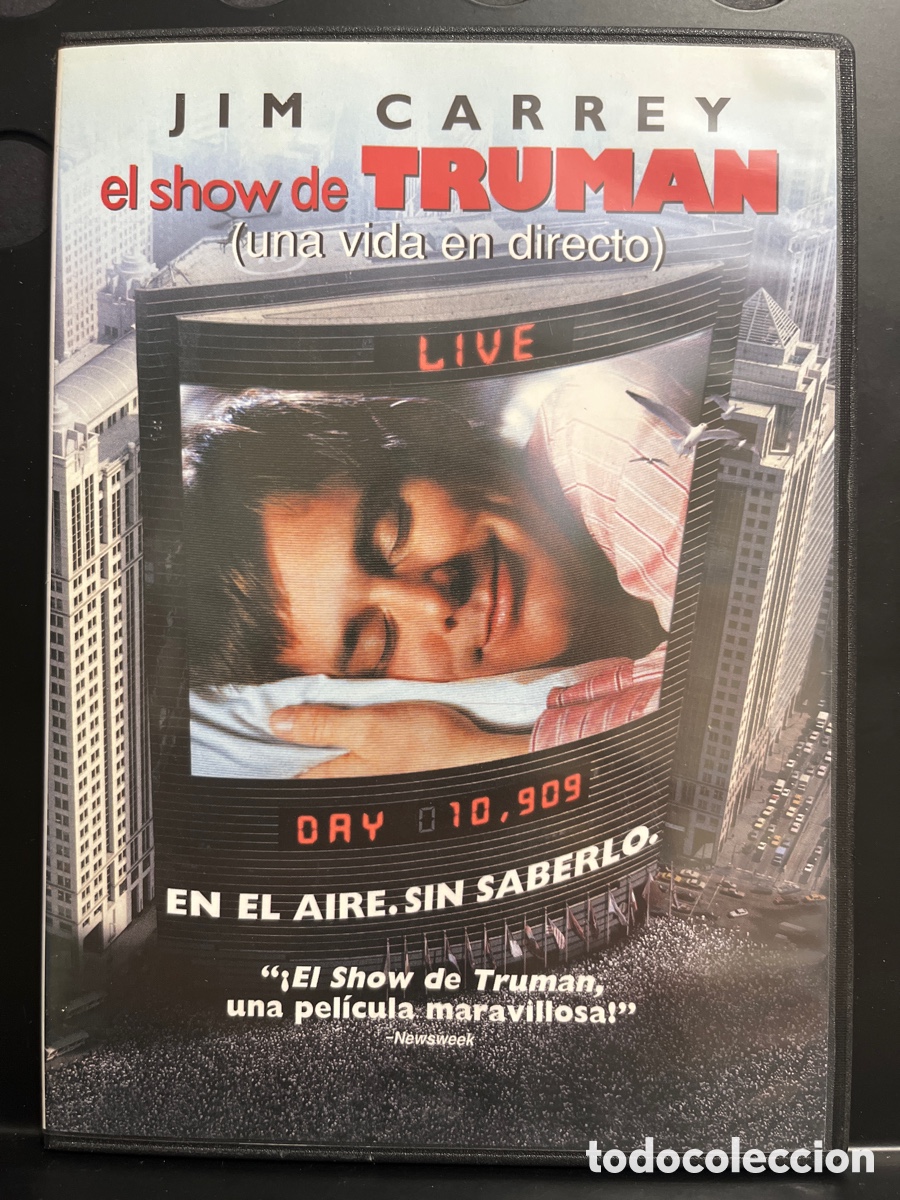 Cine: EL SHOW DE TRUMAN de PETER WEIR 99&rsquo; DVD ( 1998 )