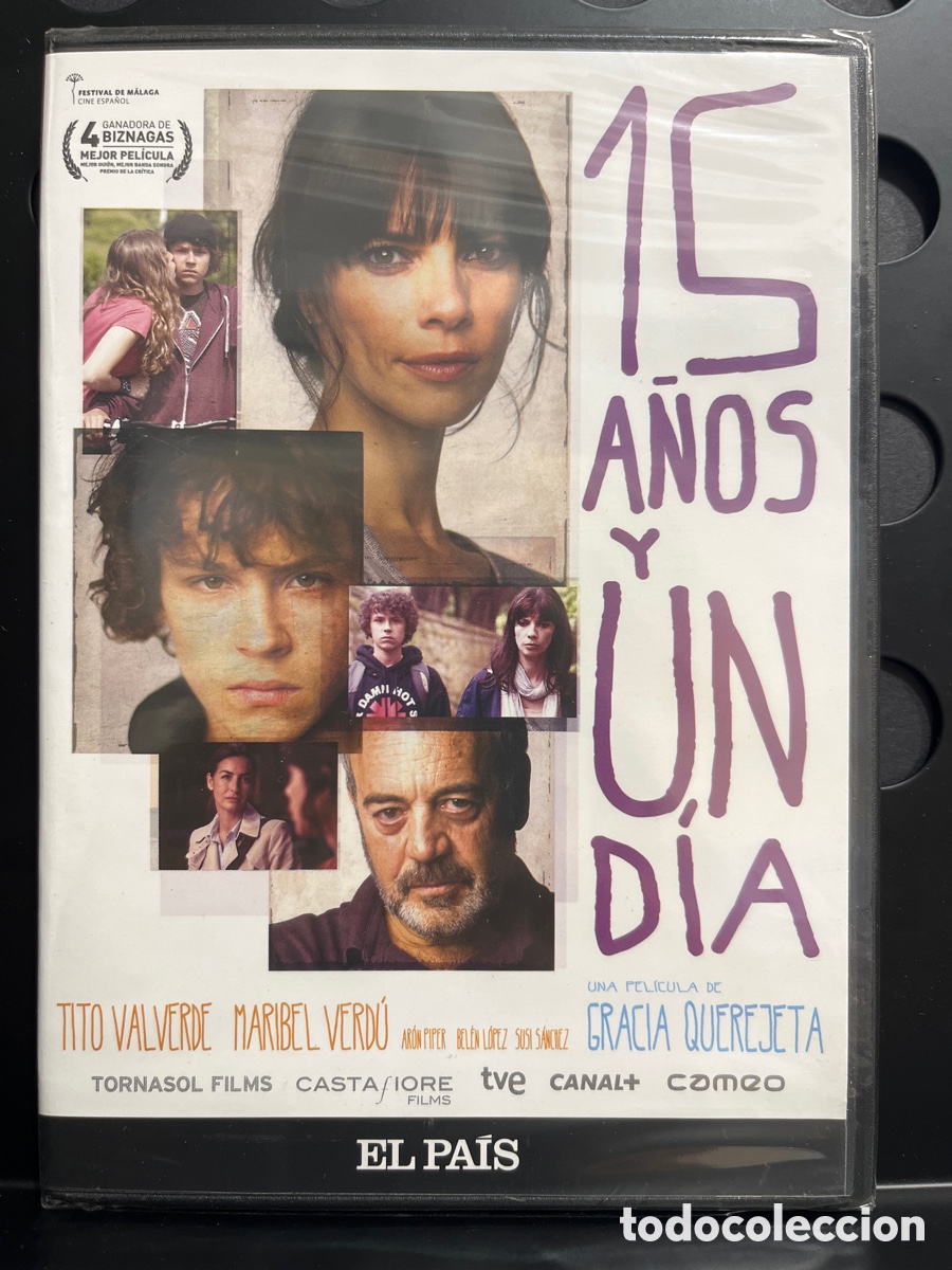 Cine: 15 A&Ntilde;OS Y UN D&Iacute;A de GRACIA QUEREJETA 92&rsquo; 7&rsquo; EXTRAS DVD PRECINTADO ( 2013 )