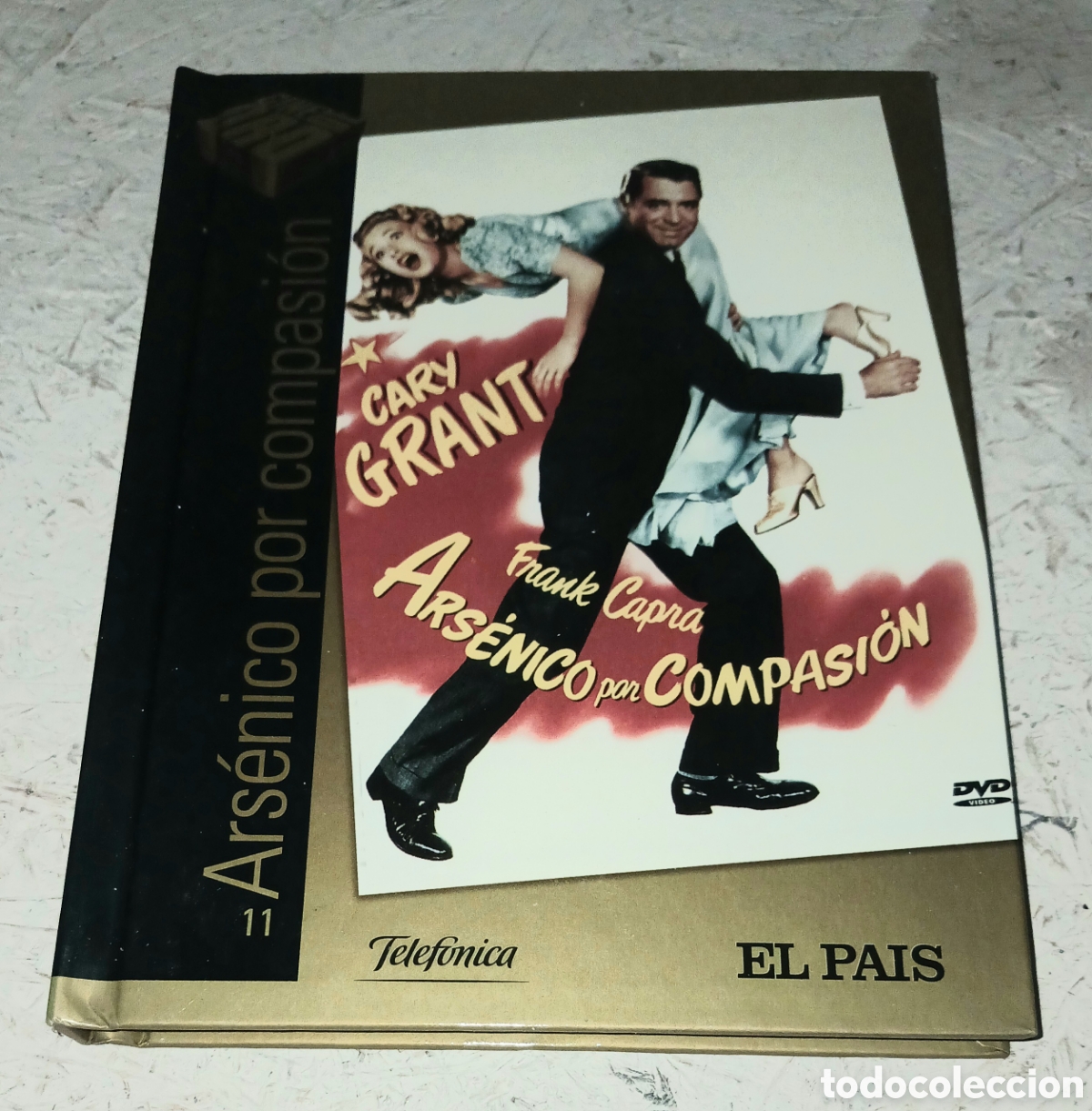 Cine: DVD Libro Ars&eacute;nico por Compasi&oacute;n N&ordm; 11 - Cary Grant, Frank Capra - Cine de Colecci&oacute;n El Pa&iacute;s