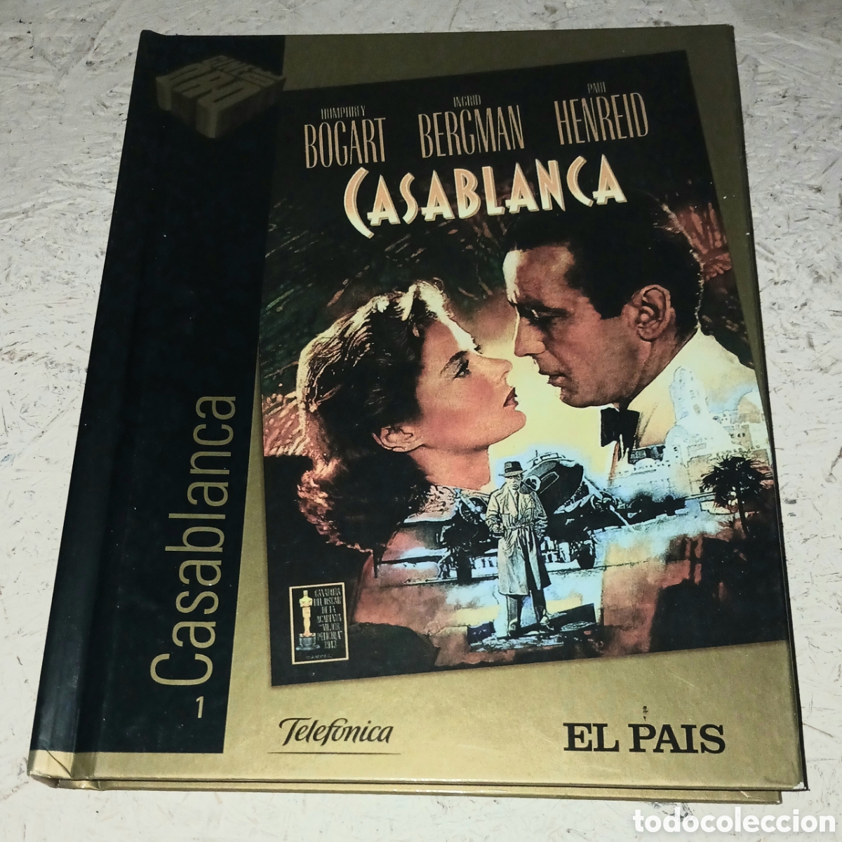 Cine: DVD Libro Casablanca N&ordm; 1 - Humphrey Bogart, Ingrid Bergman - Cine de Oro El Pa&iacute;s