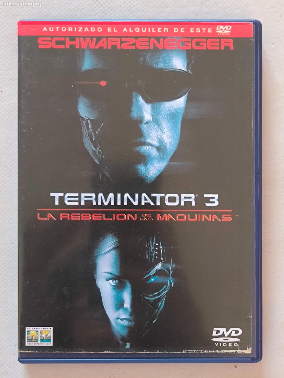 Cine: DVD TERMINATOR 3 LA REBELION DE LAS MAQUINAS - EDICION DE ALQUILER - LEER DESCRIPCION (273)