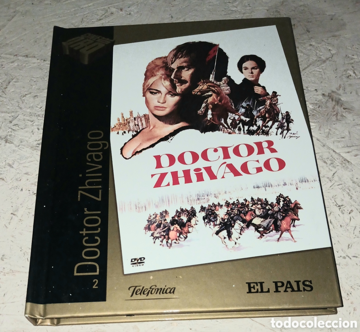 Cine: DVD Libro Doctor Zhivago N&ordm; 2 - Omar Sharif, Julie Christie - David Lean - Cine de Oro El Pa&iacute;s