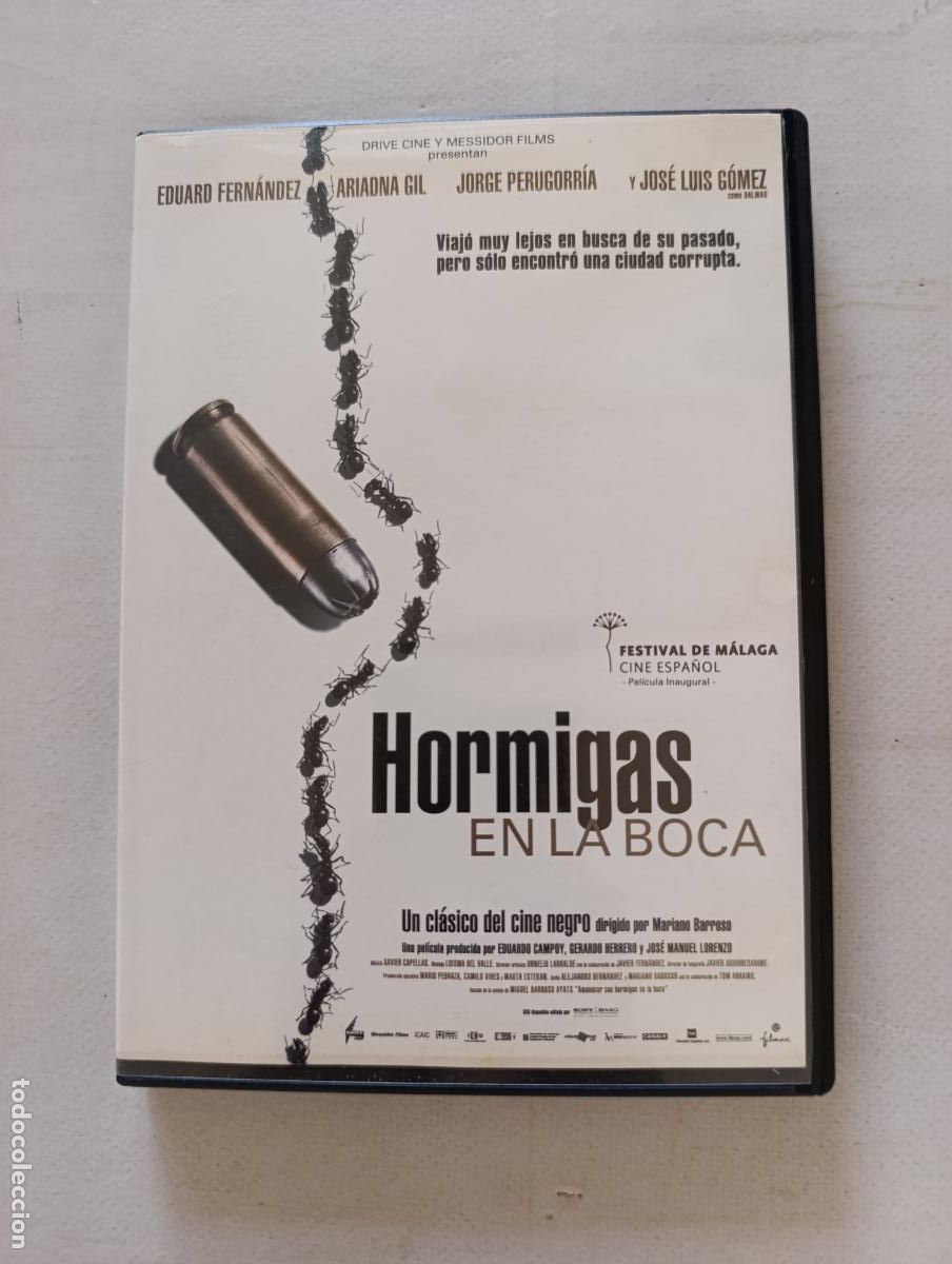 Cine: DVD HORMIGAS EN LA BOCA - LEER DESCRIPCION (273)