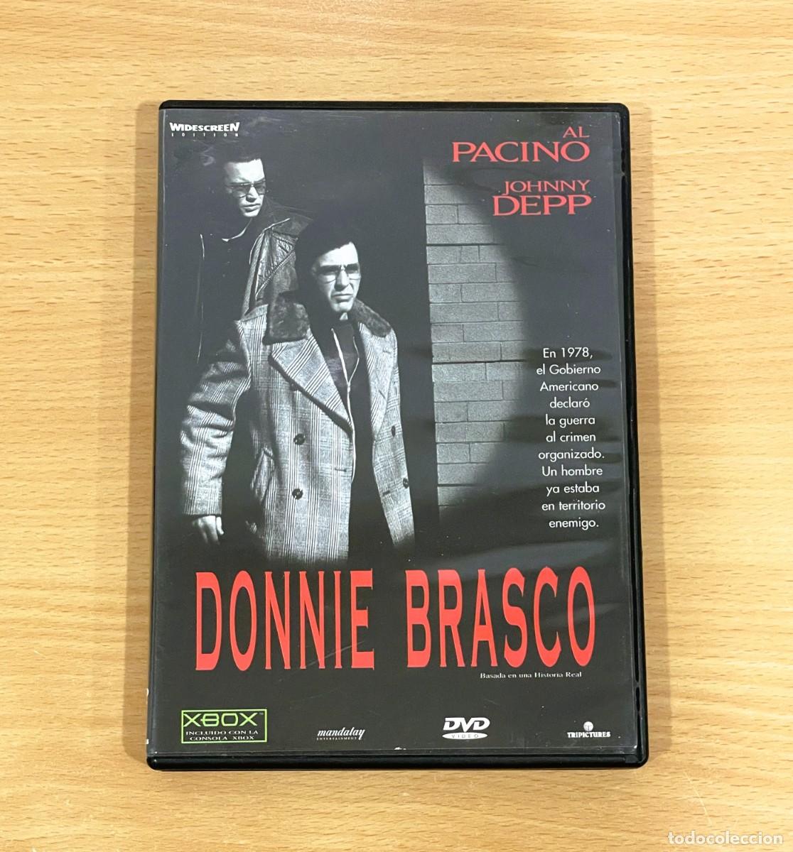 Cine: DVD CINE DE LA MAFIA ITALOAMERICANA - DONNIE BRASCO (1997), CON AL PACINO Y JOHNNY DEPP